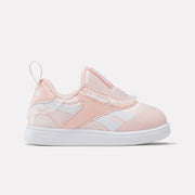 Reebok Girl's' Club C Revenge Slip-On  In White/Subtlepink M