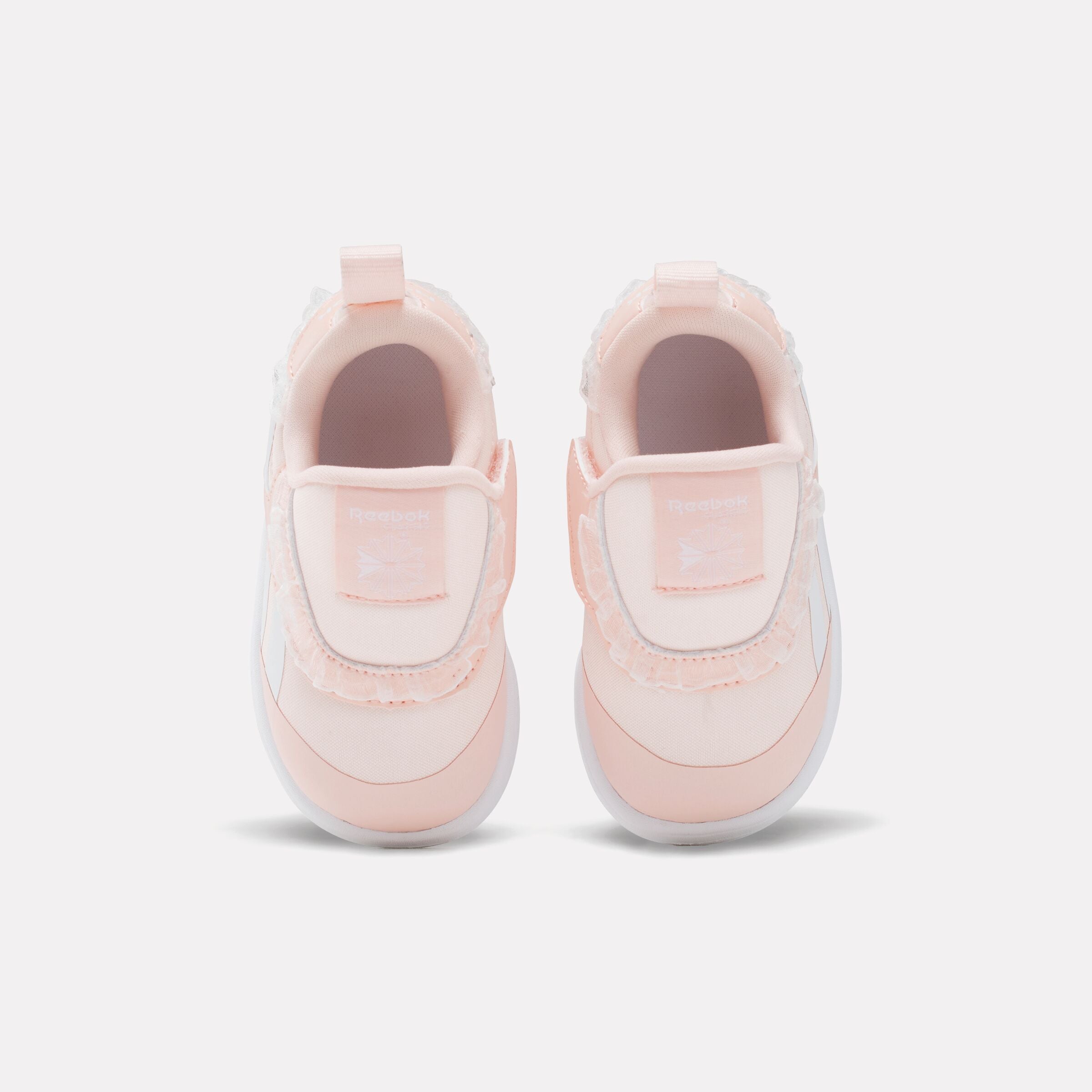 Reebok Girl's' Club C Revenge Slip-On  In White/Subtlepink M