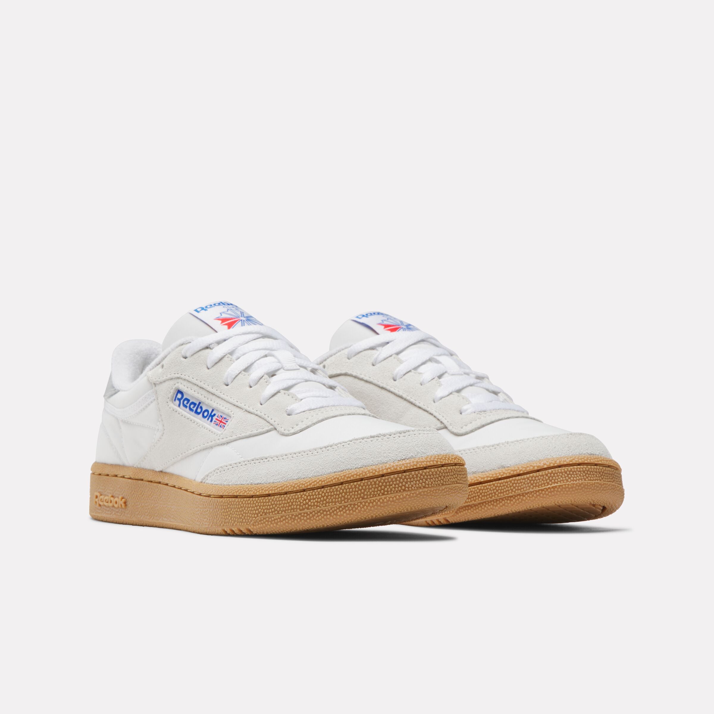 Reebok Unisex' Club C 85  In White/Barelygrey/Gum M