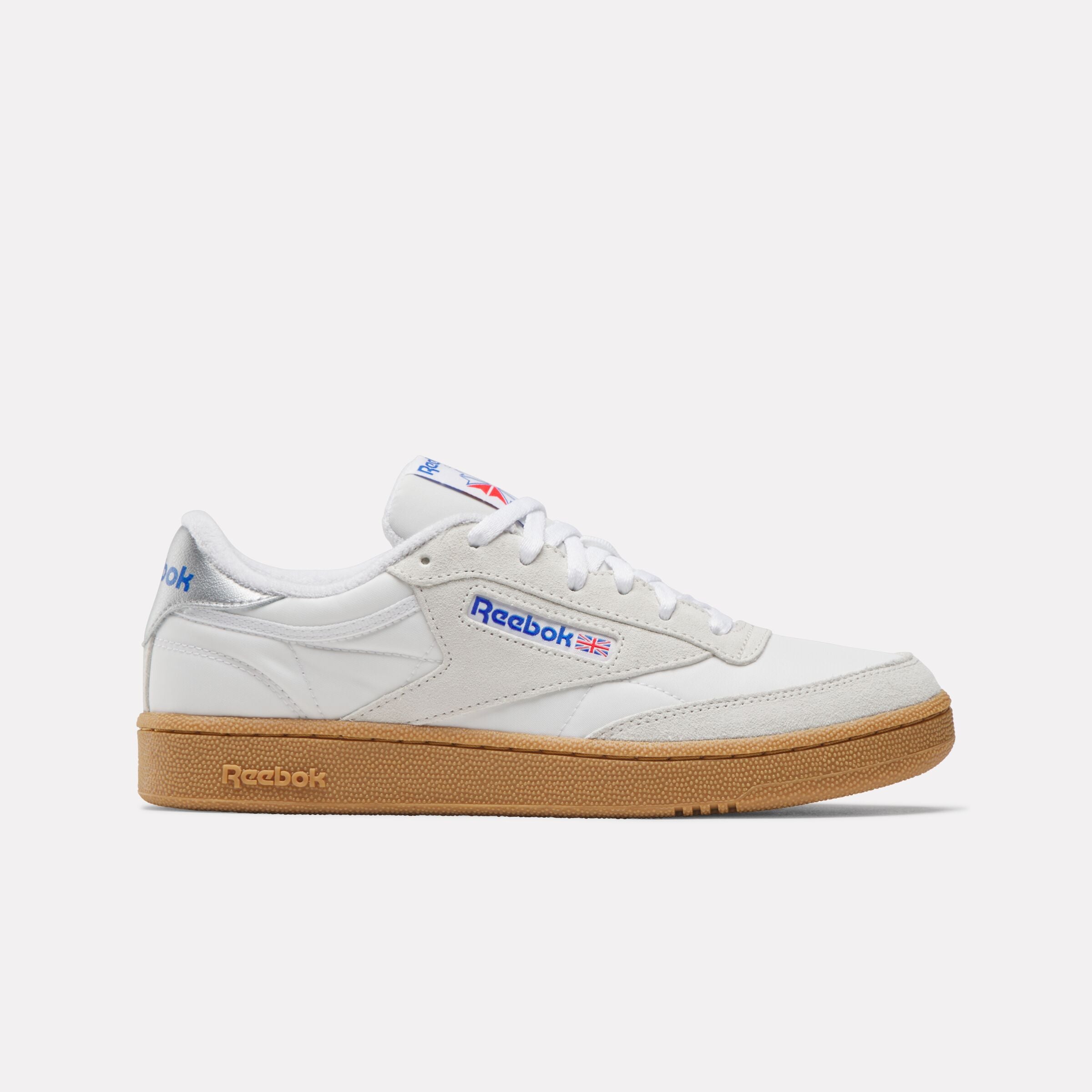 Reebok Unisex' Club C 85  In White/Barelygrey/Gum M