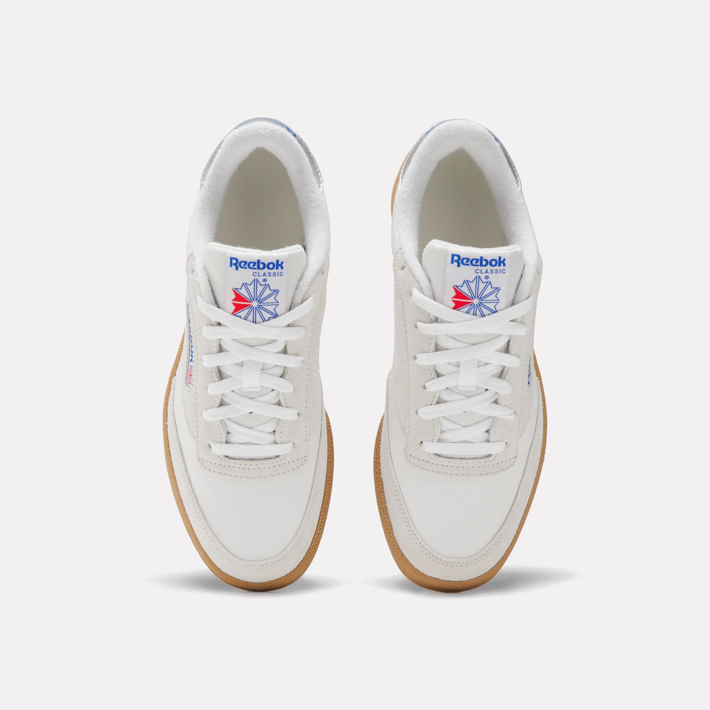 Reebok Unisex' Club C 85  In White/Barelygrey/Gum M