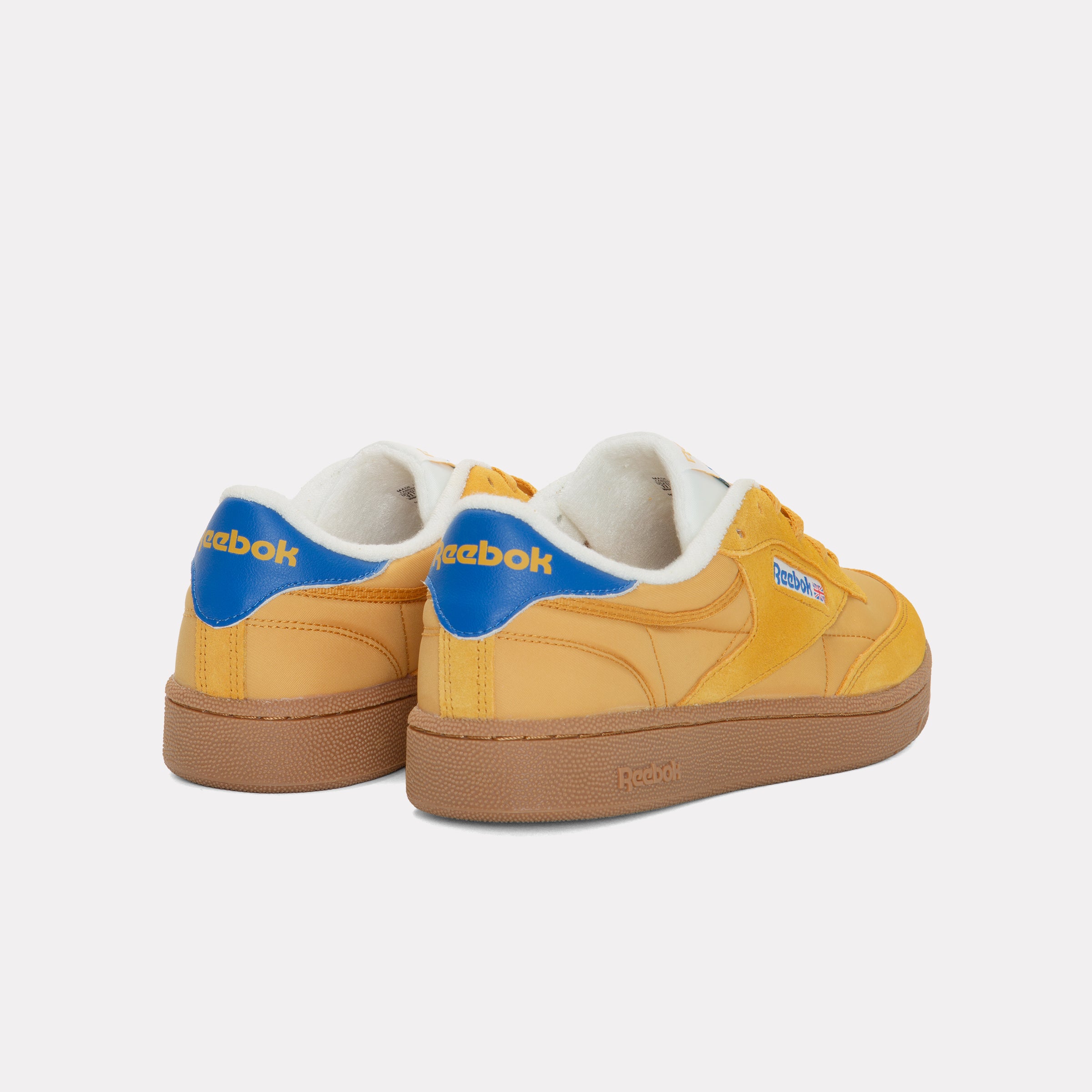 Reebok Unisex' Club C 85  In Gritgold/Optimumblue/Gum M