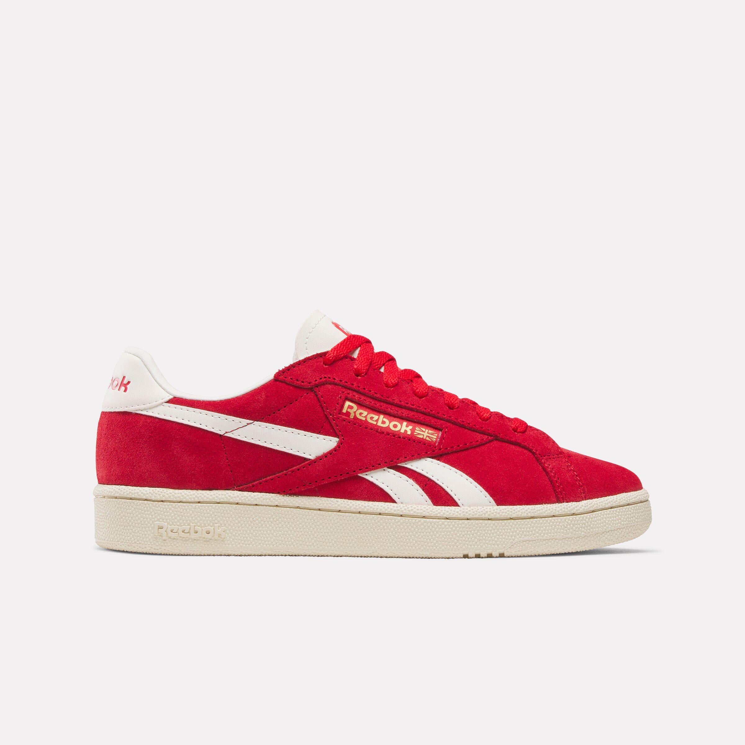 Reebok Footwear  Unisex' Club C Grounds Uk Reebok Classics Ftw Men Red M