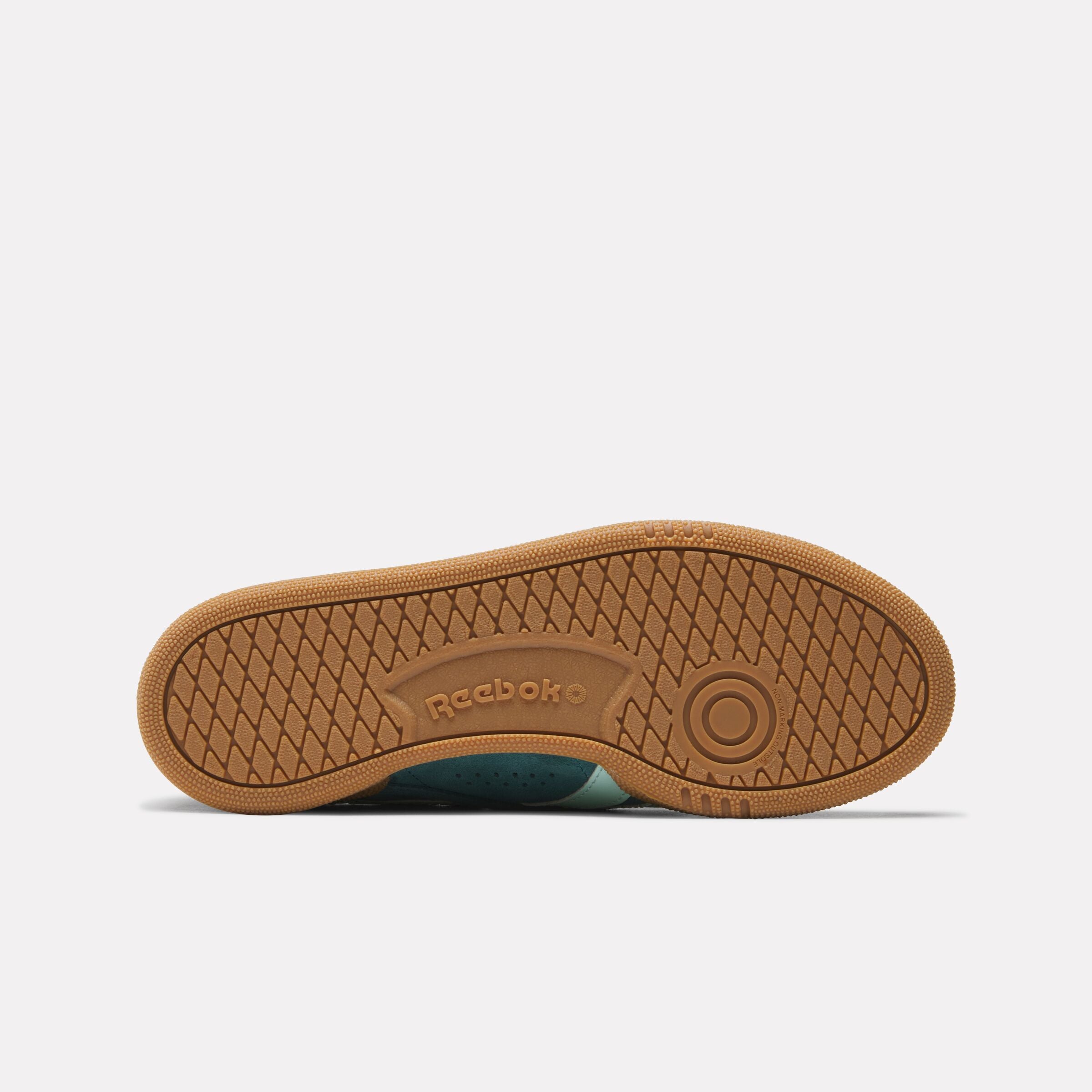 Reebok Women's Club C Grounds Uk  In Retroteal/Retroteal/Glitchaqua M