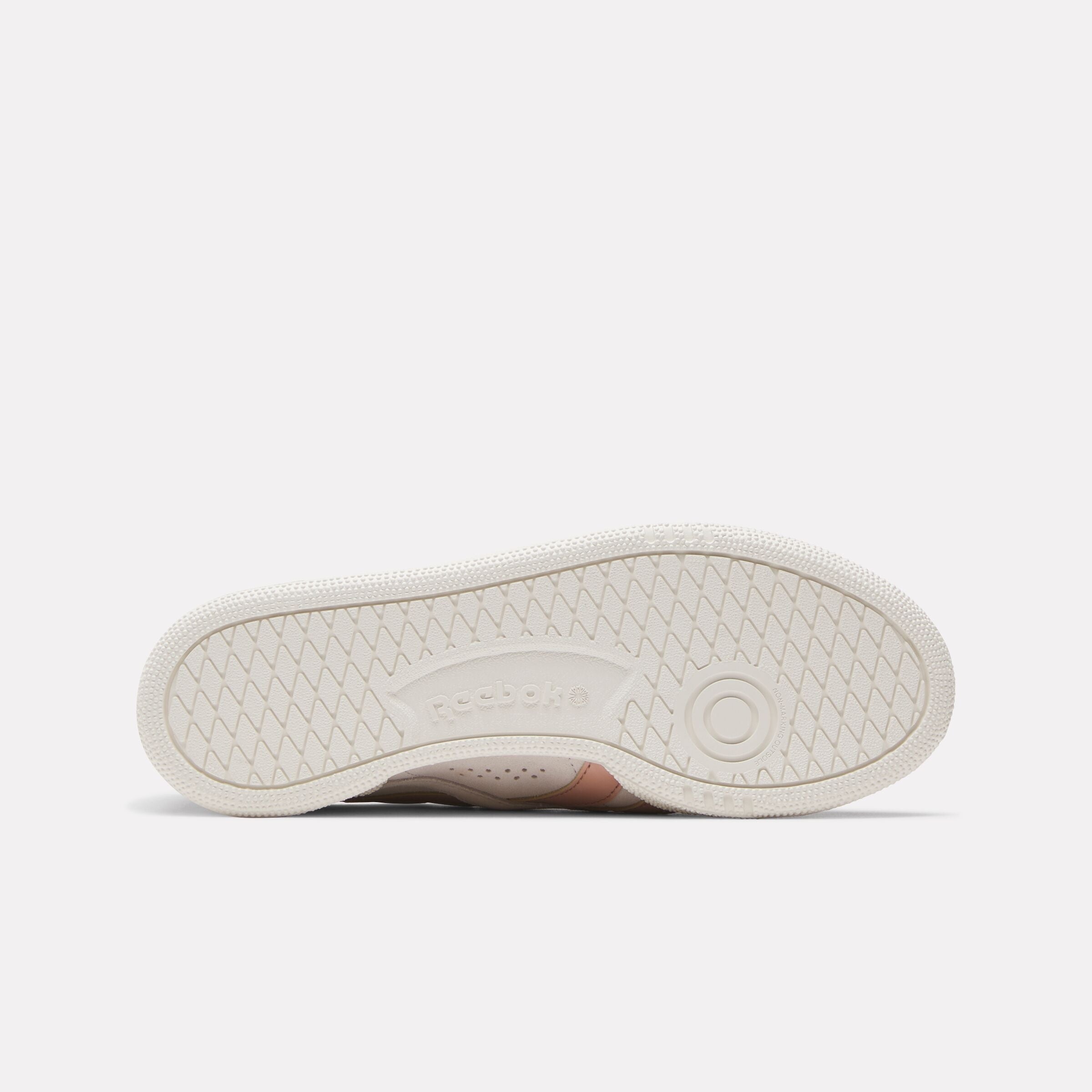 Reebok Women's Club C Grounds Uk  In Luxegrey/Pinkclay/Chalk M