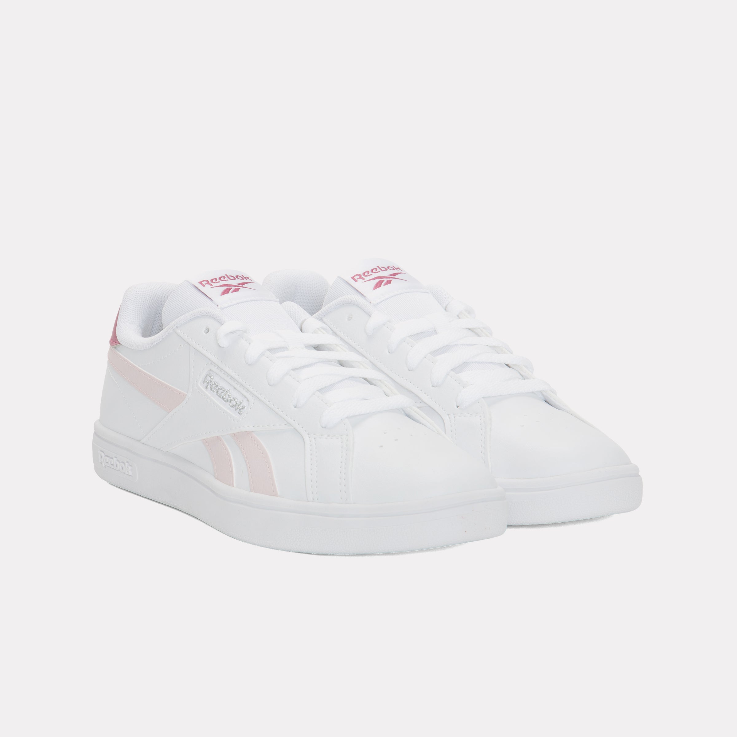 Reebok Women's Reebok Court Retro  In White/Studiopink/Frostedbe M