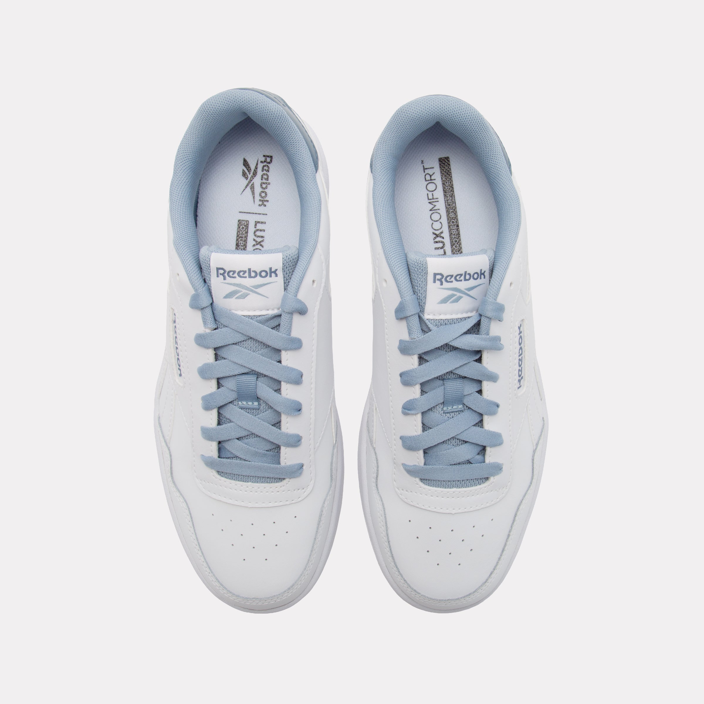 Reebok Unisex' Reebok Court Advance  In White/Leisureblue/Shadow M