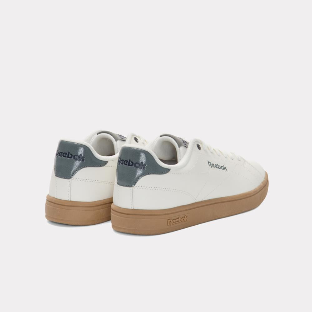 Reebok Unisex' Reebok Court Clean  In Chalk/Darkfog/Vectornavy M