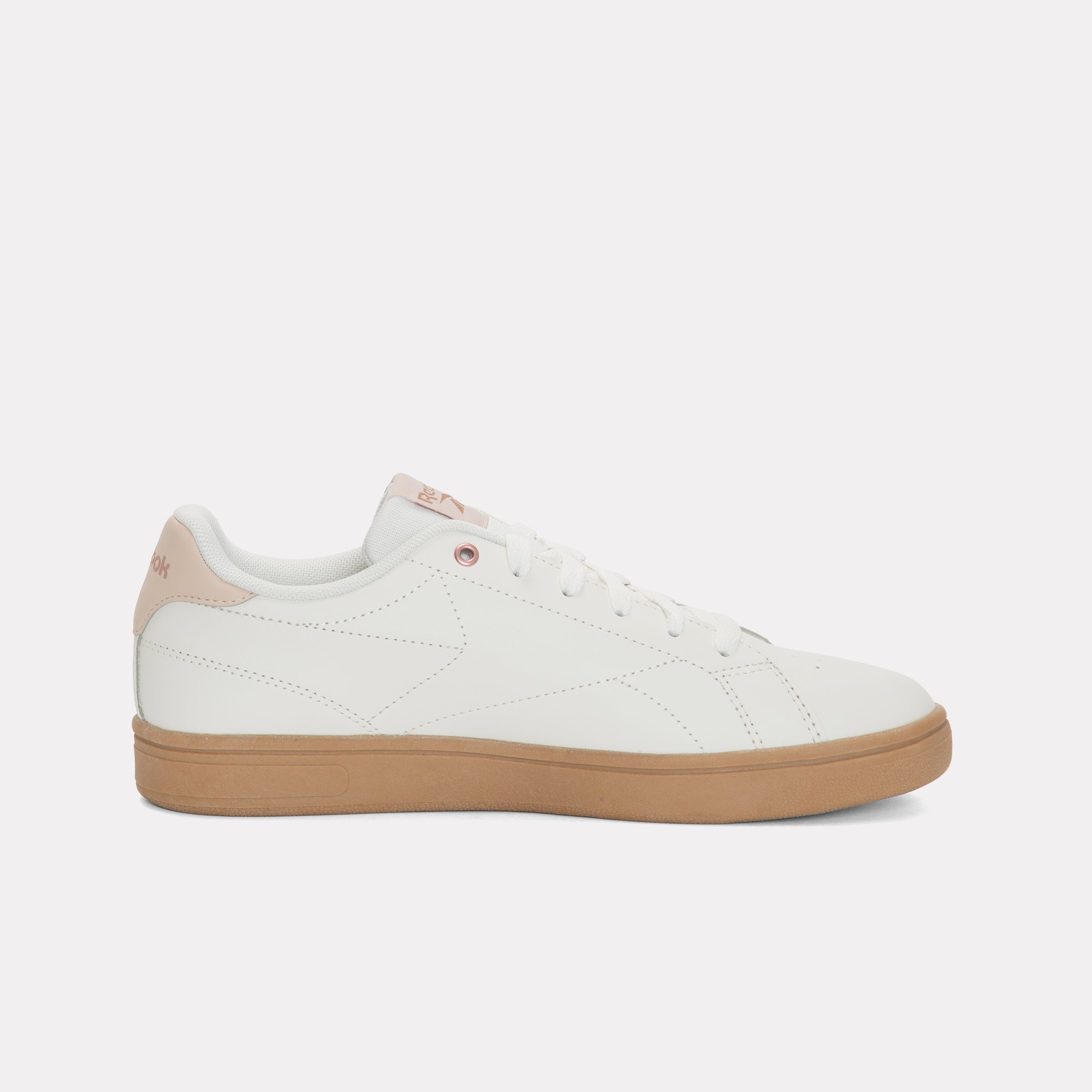 Reebok Women's Reebok Court Clean  In Chalk/Mutedclay/Pinkclay M