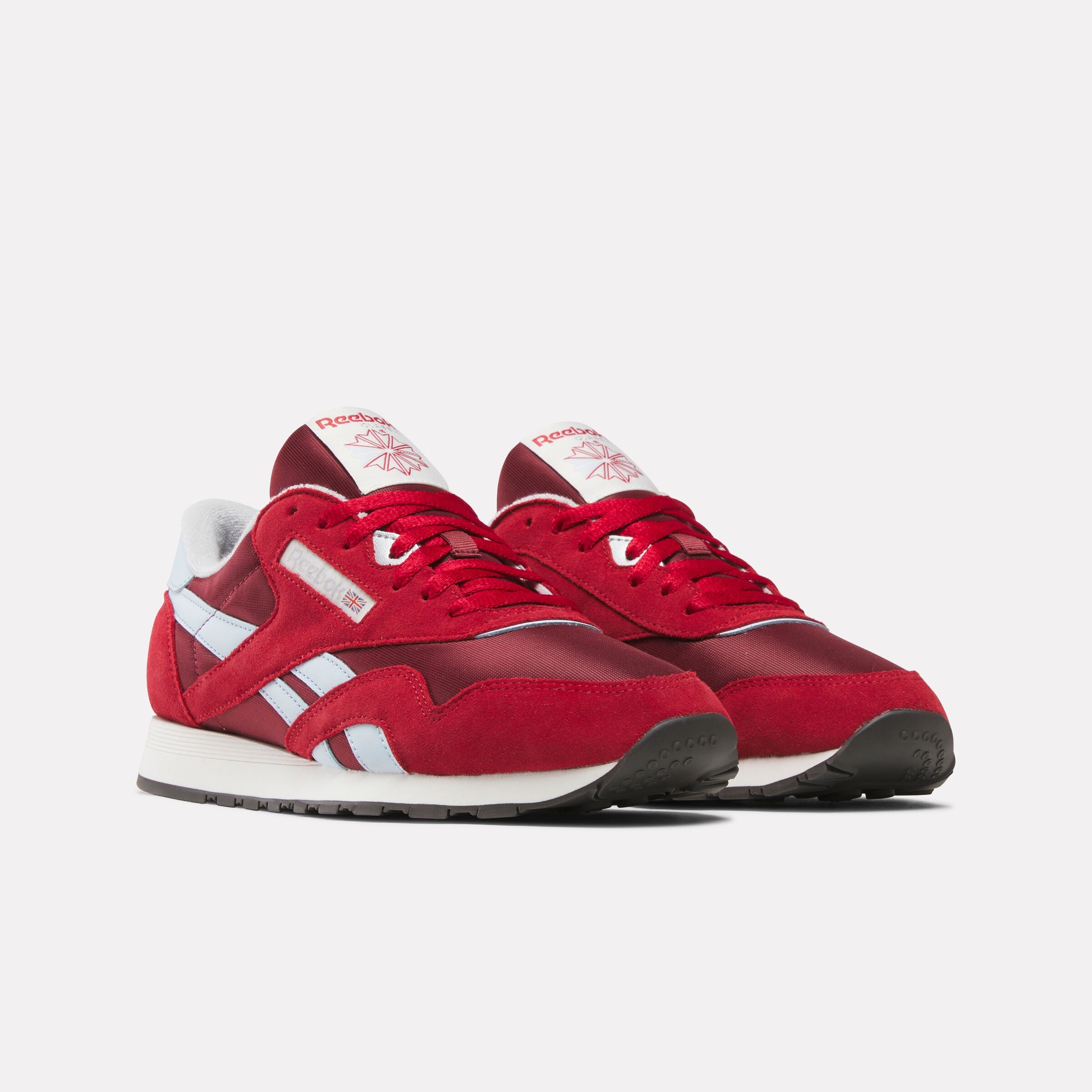 Reebok Men's Classic Nylon  In Burgundy/Flash M