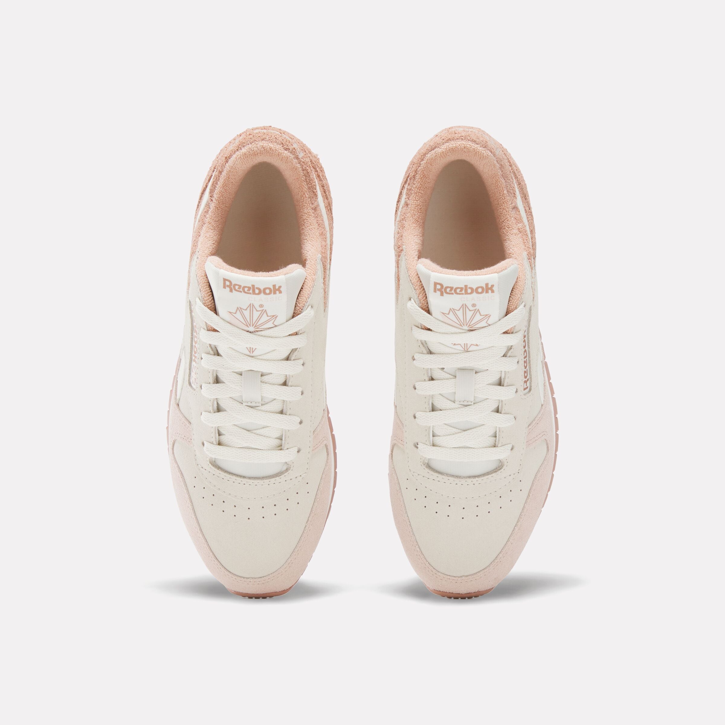 Reebok Women's Classic Leather  In Pinkclay/Alabaster/Chalk M