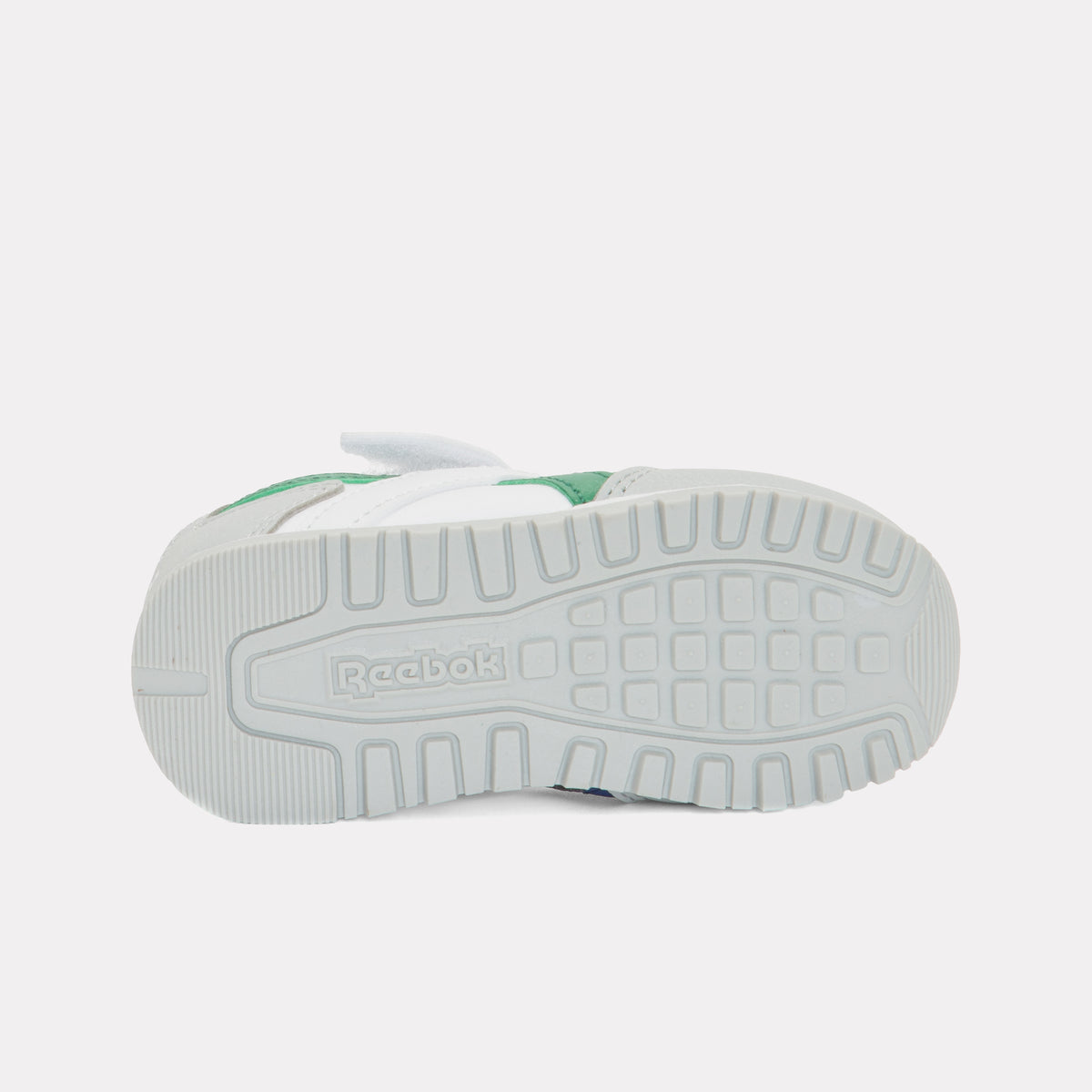Reebok Kids' Reebok Glide Elastic Lace & Top Strap Infant  In White/Grey M