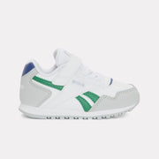 Reebok Kids' Reebok Glide Elastic Lace & Top Strap Infant  M In White/Grey