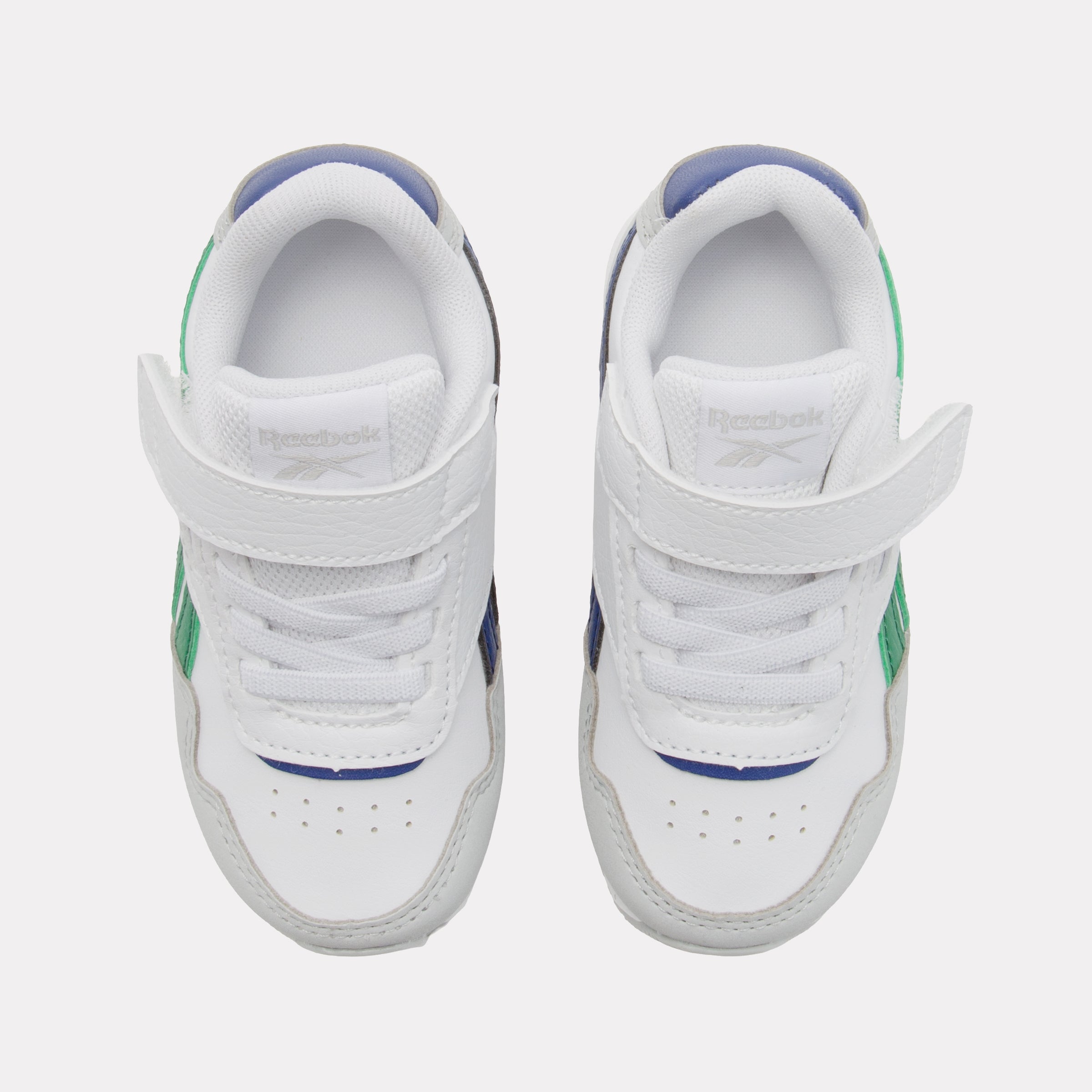 Reebok Kids' Reebok Glide Elastic Lace & Top Strap Infant  M In White/Grey