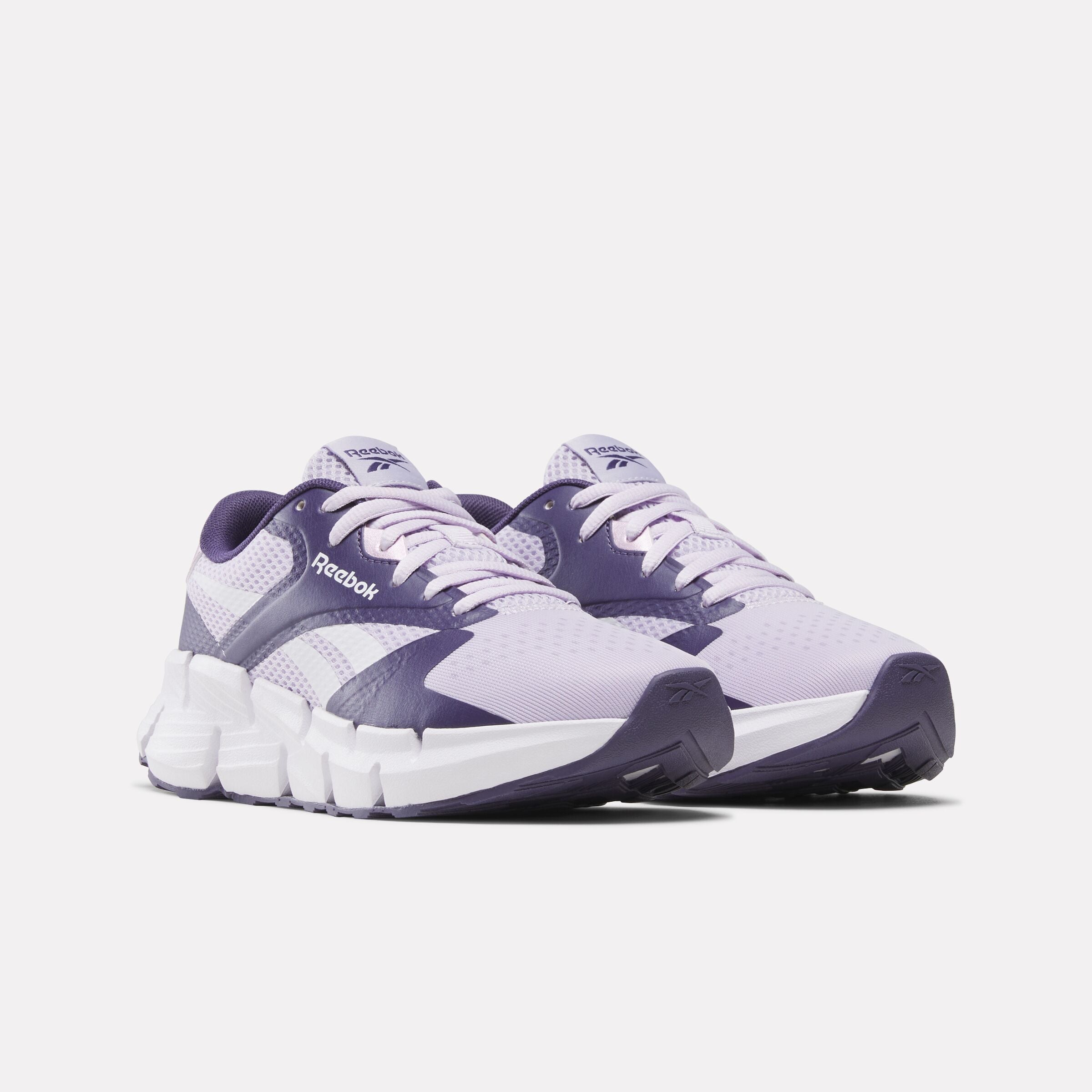 Reebok Girl's' Zig Dynamica 5  In Digitalgleam/Movementpurple/Pu M