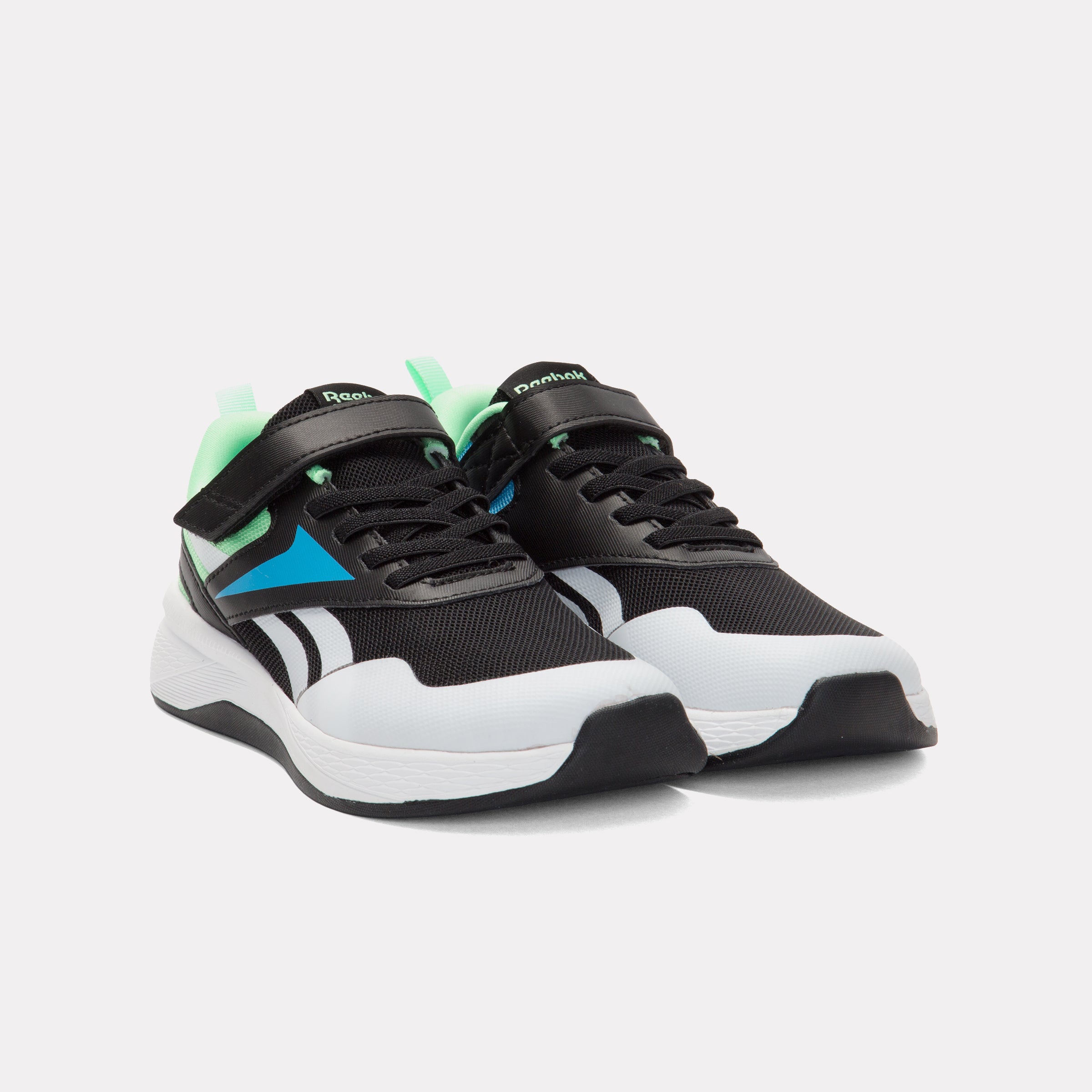 Reebok Boy's' Nano Play Stretch Lace & Top Strap  In Black/Green M