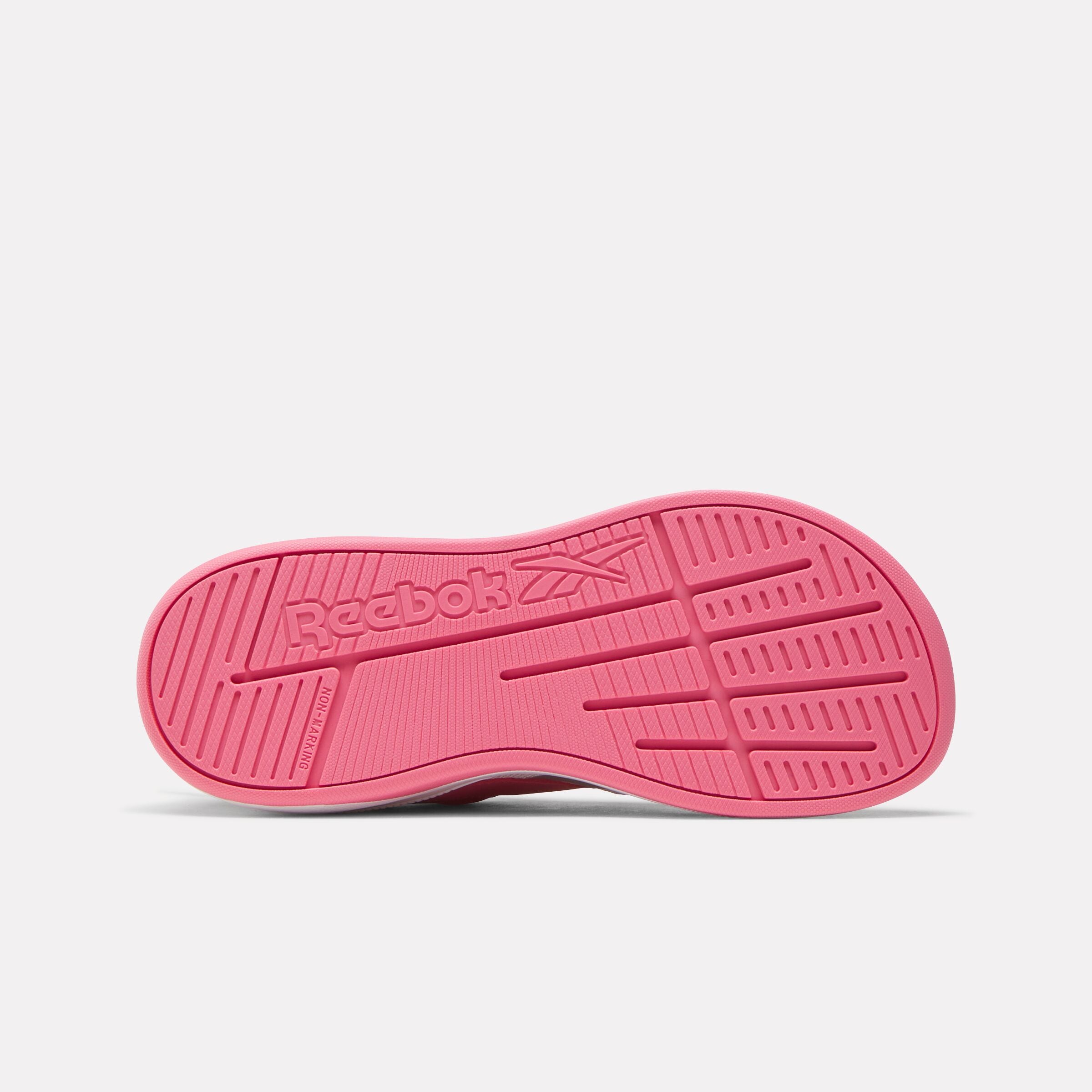 Reebok Girl's' Nano Play Slip-On  In White/Passionpink/Cherry M