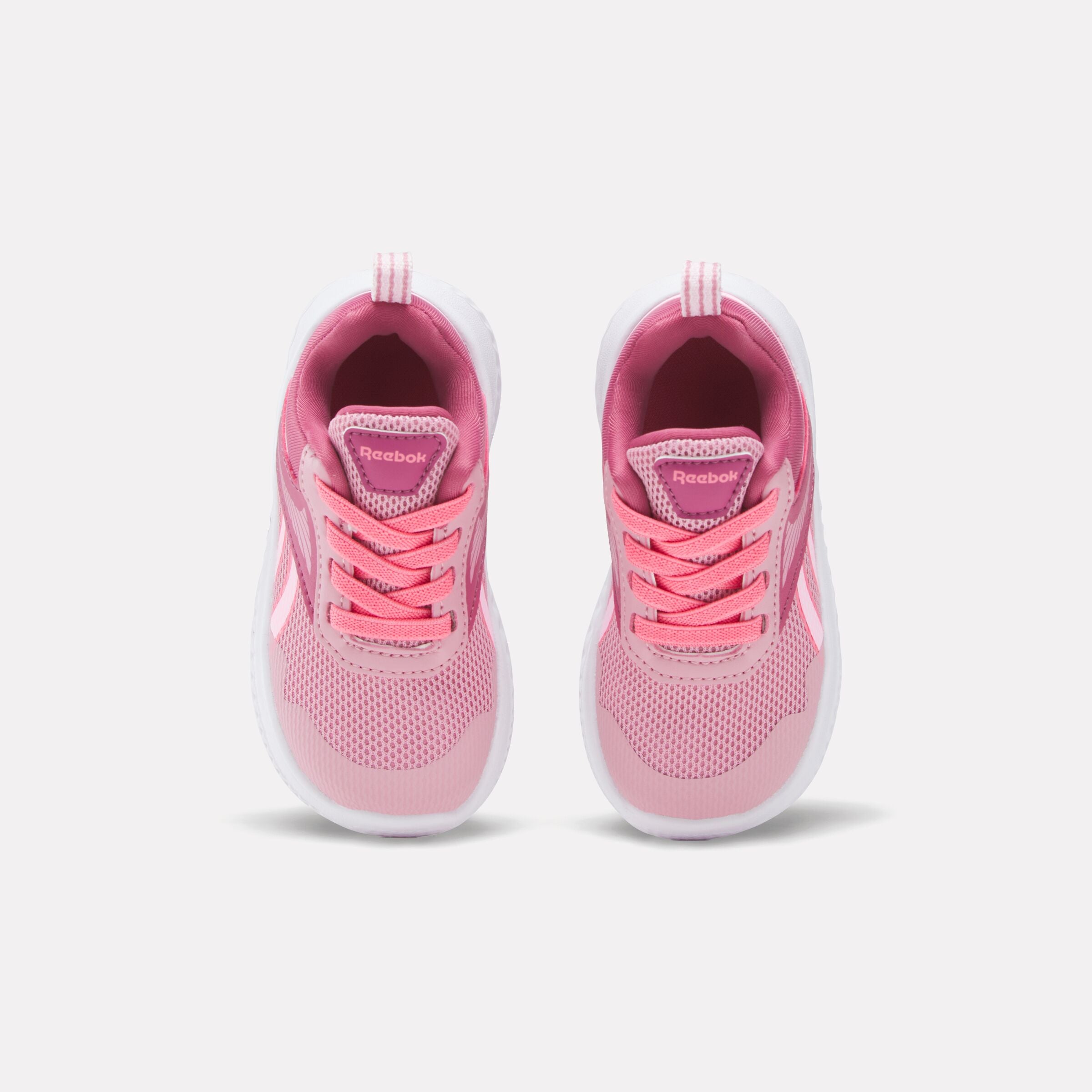 Reebok Girl's' Rush Runner 5 Elastic Lace  M In Dusty Rose