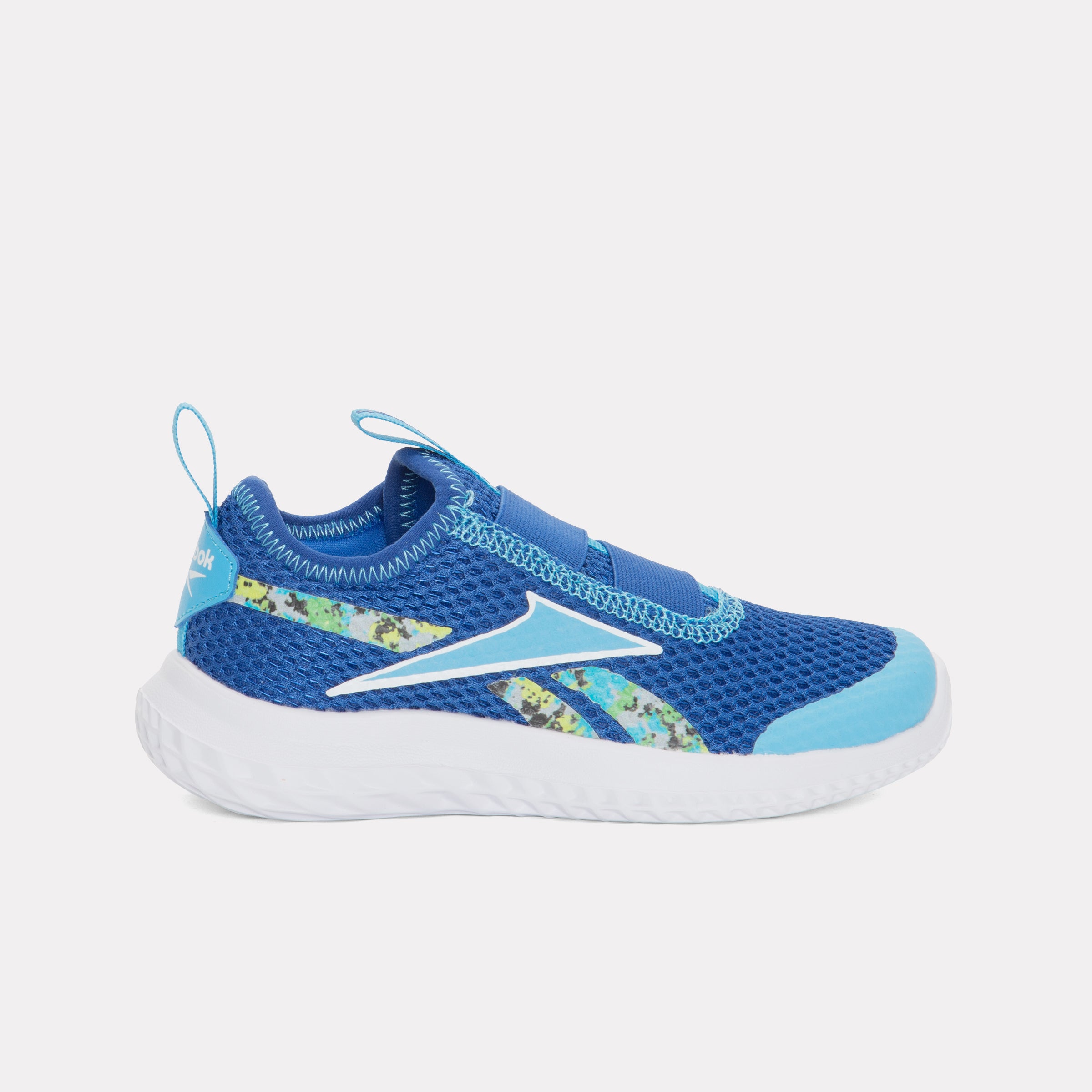 Reebok Boy's' Rush Runner Slip-On Kids  In Vector Blue Navy M