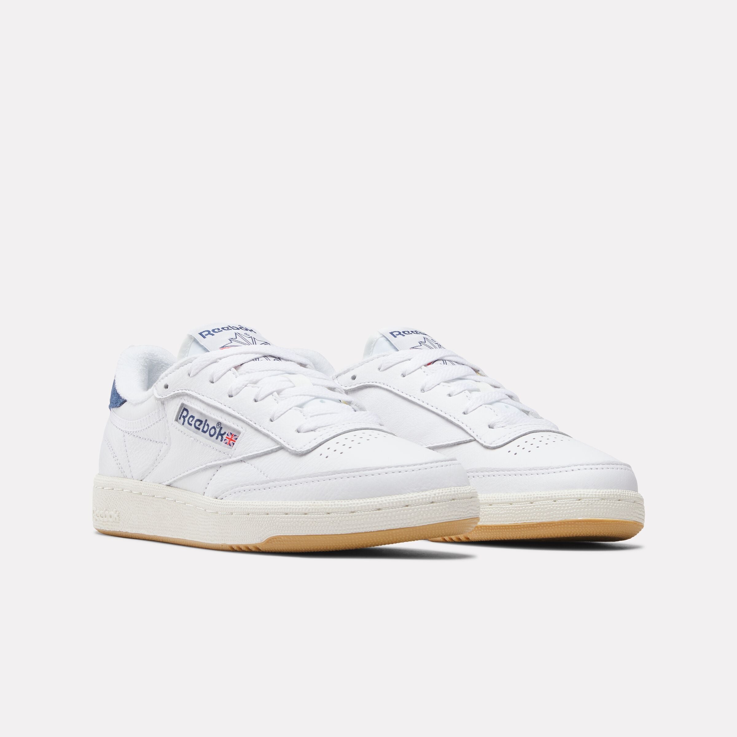 Reebok Women's Club C 85 Vintage  In White Black M