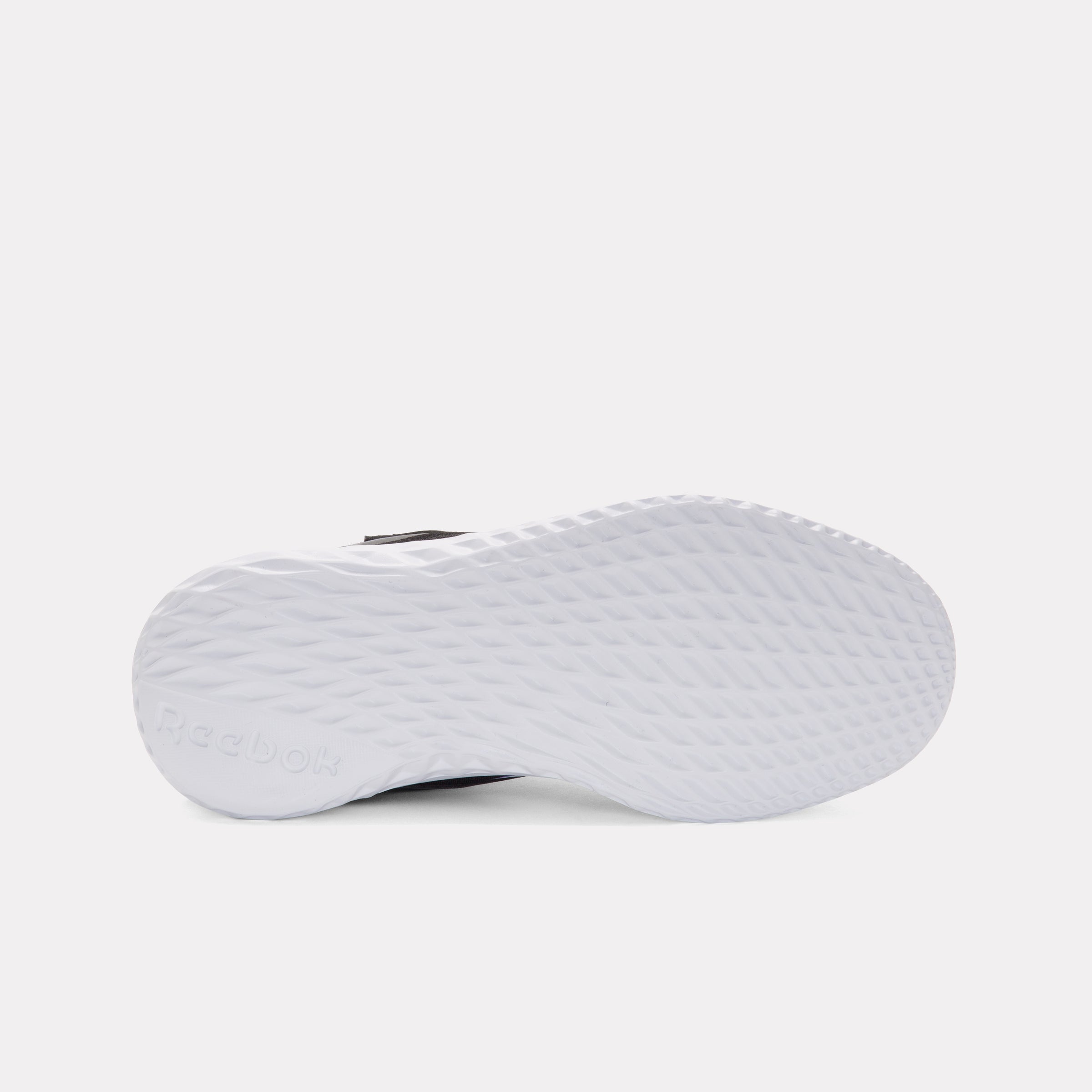 Reebok Girl's' Rush Runner 5 Elastic Lace & Top Strap  In Black/Digital M