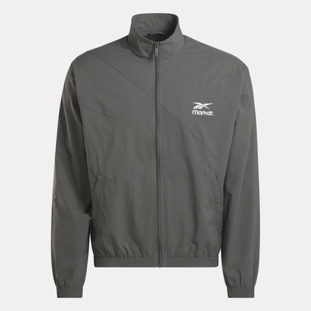 Reebok Unisex' Market Vector Jacket  In Black REG