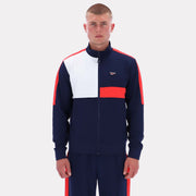 Reebok Men's Colour Block Track Jacket  In Navy