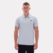 Reebok Apparel  Men's Blaze Embroidered Ss Polo Shirt Reebok Classics App Men Grey Reg