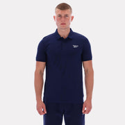 Reebok Apparel  Men's Blaze Embroidered Ss Polo Shirt Reebok Classics App Men Blue Reg