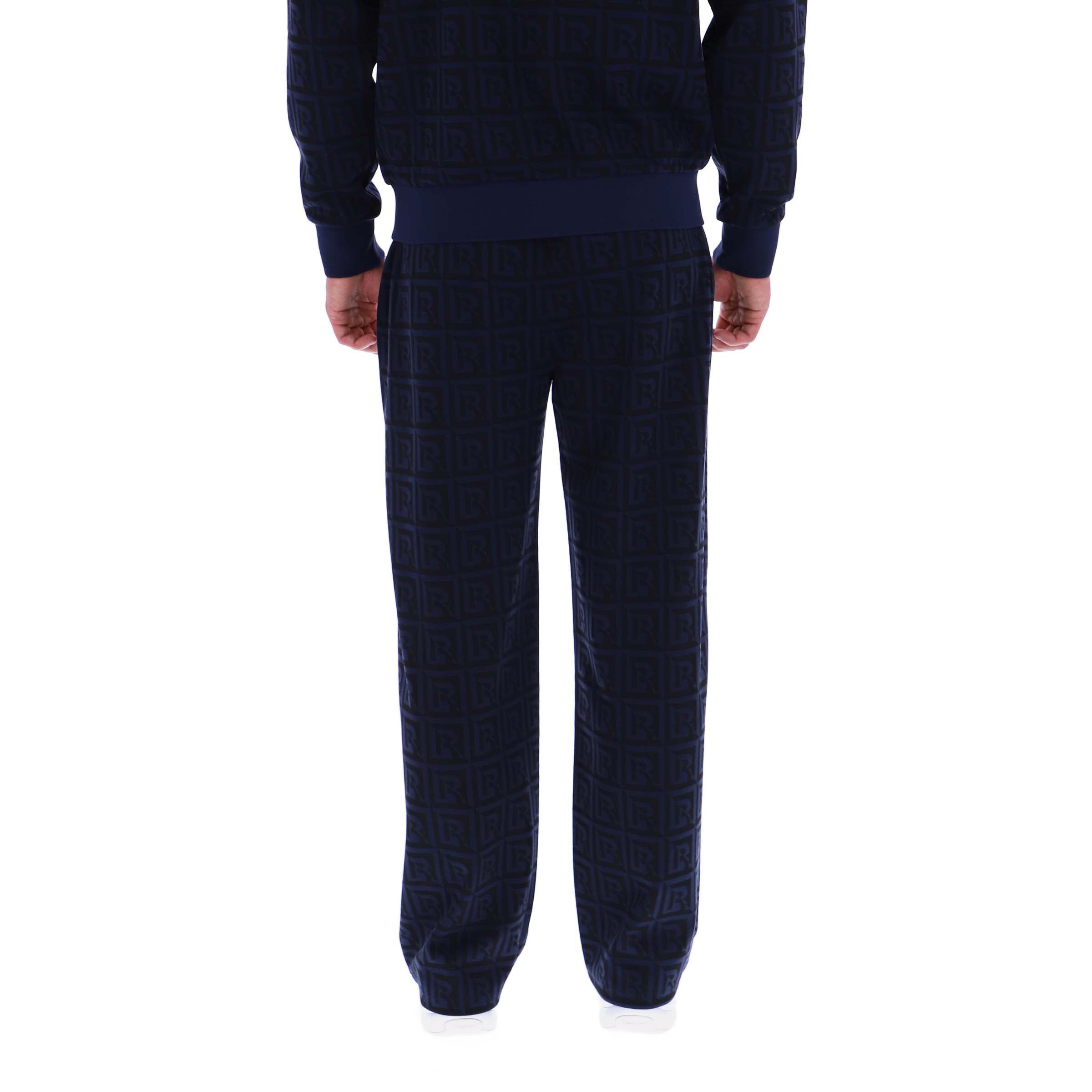 Reebok Men's Monongram Track Jogger  In Navy REG