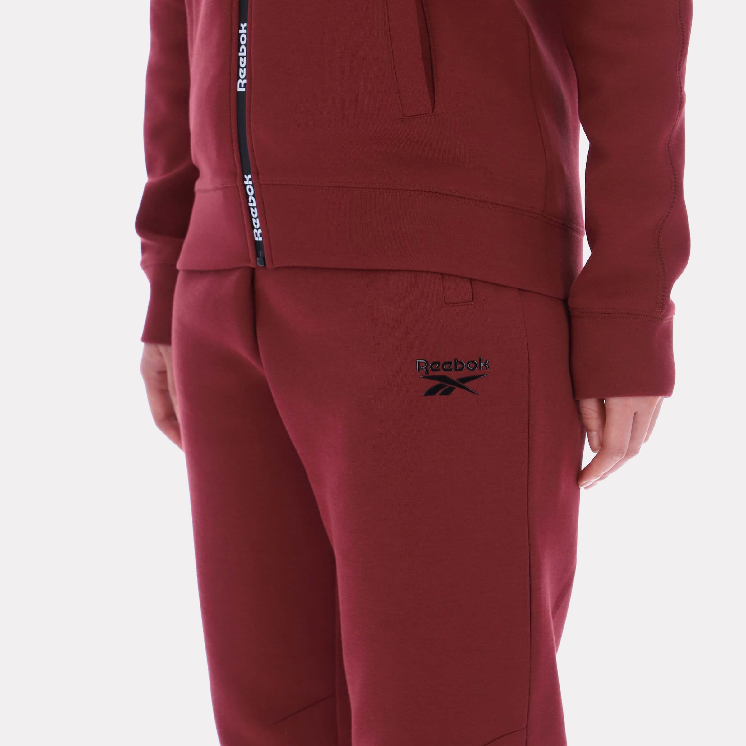 Reebok Women's Slim Joggers  In Burgundy REG