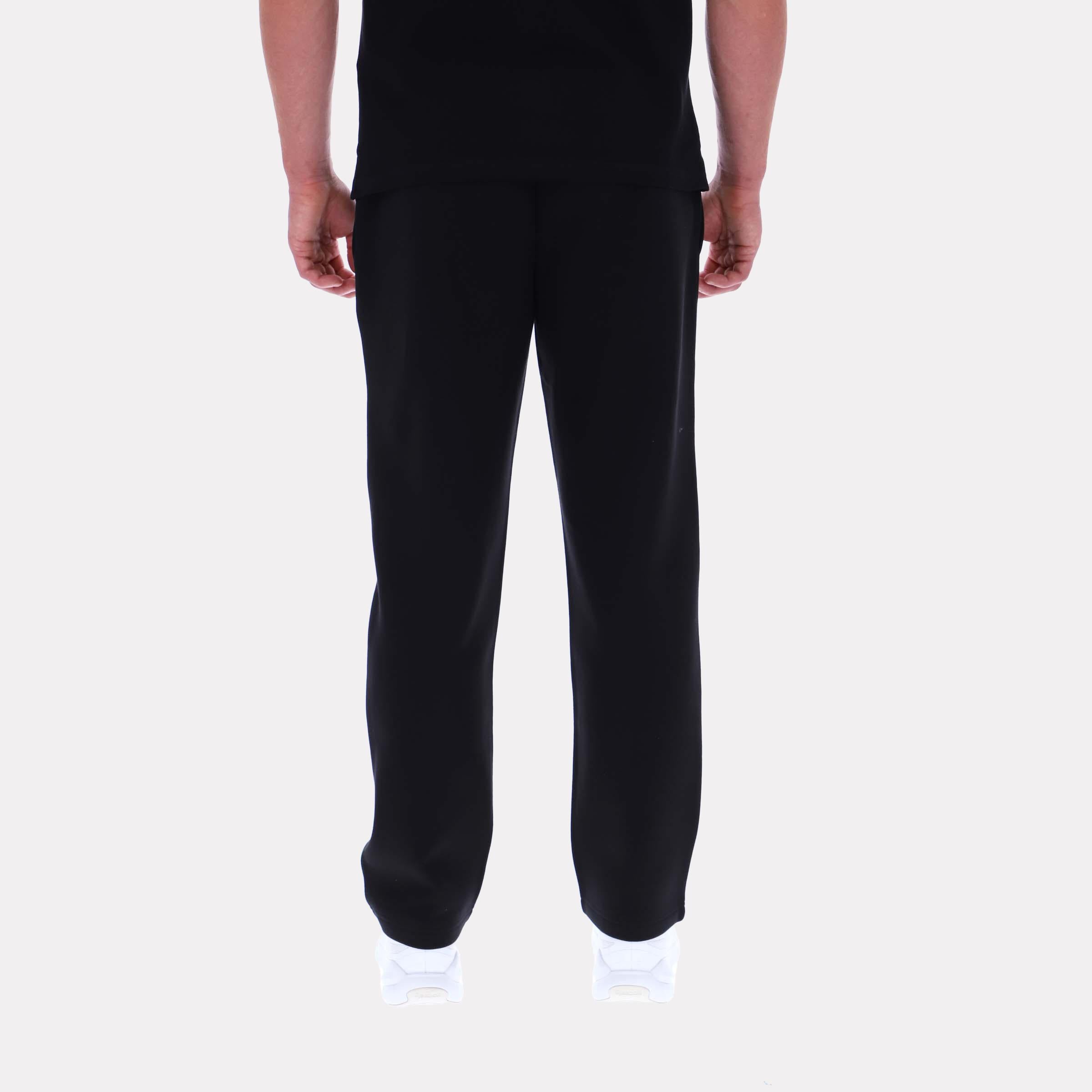 Reebok Apparel  Men's Luther Small Logo Open Hem Pant Black Reg