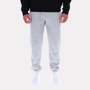 Reebok Apparel  Men's Cole Small Logo Elasticated Hem Pant Grey Reg