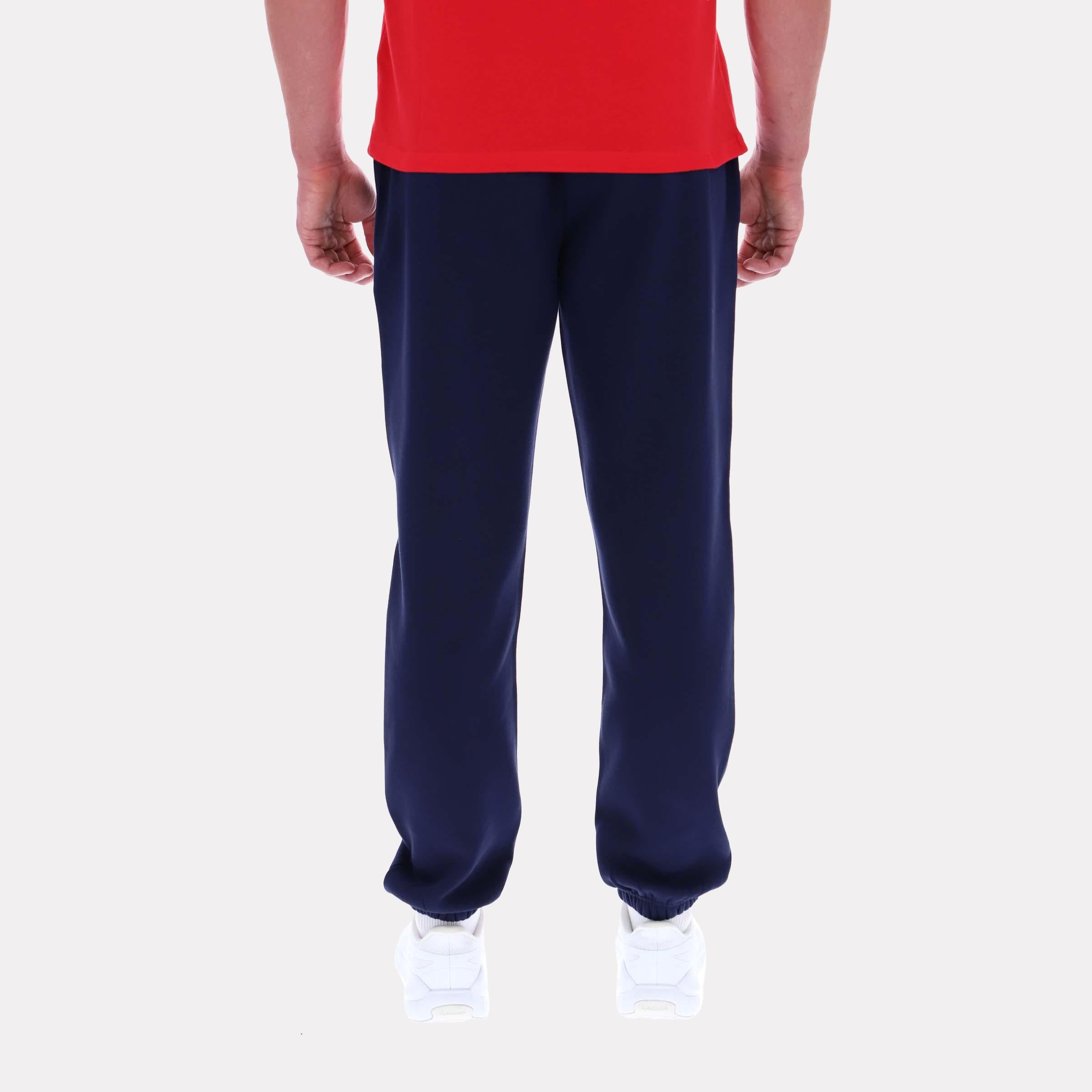 Reebok Apparel  Men's Cole Small Logo Elasticated Hem Pant Blue Reg