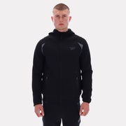 Reebok Apparel  Men's Contrast Panel Zip Hoody Reebok Classics App Men Black Reg