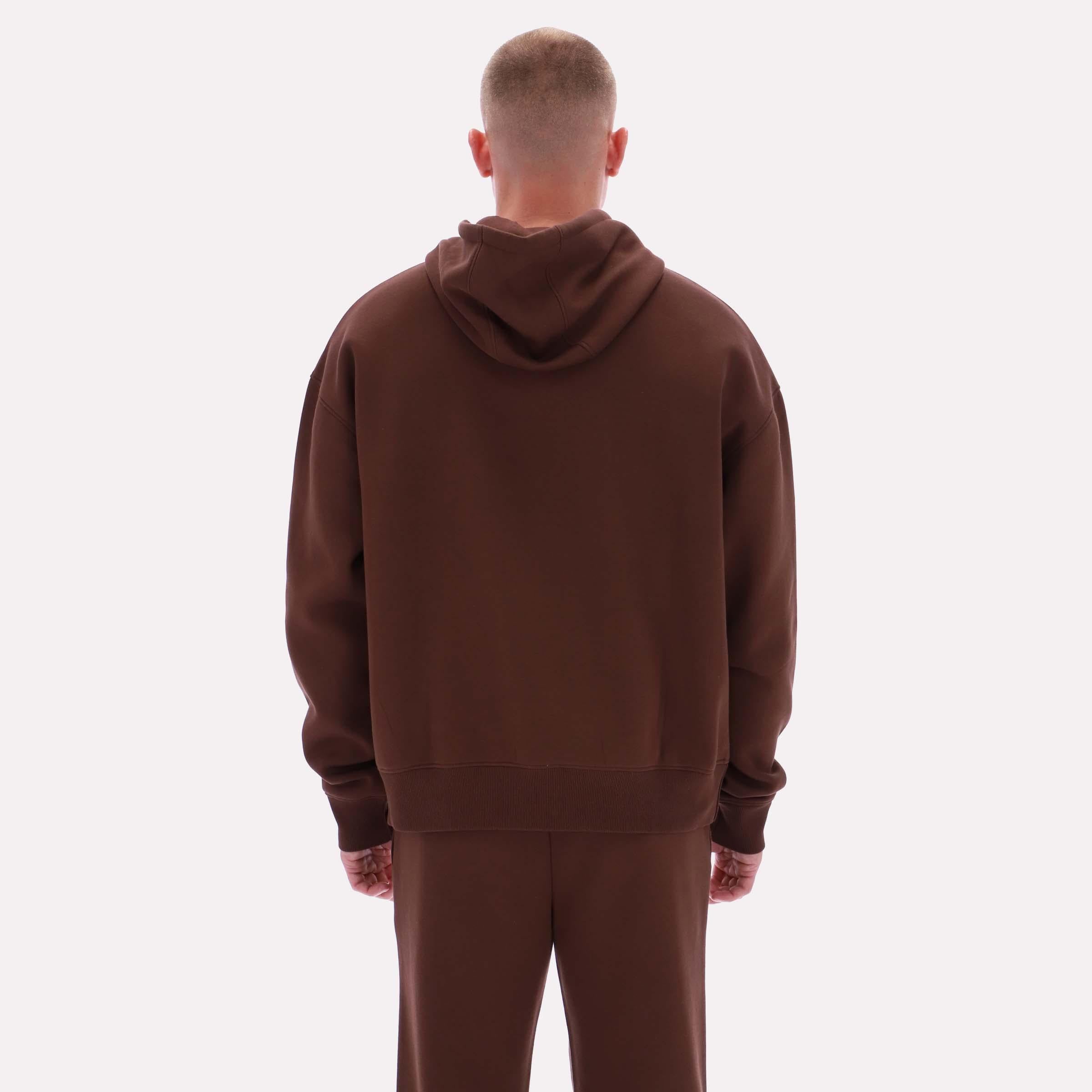 Reebok Apparel  Men's Ellis Varsity Hoody Reebok Classics App Men Campus Brown Reg