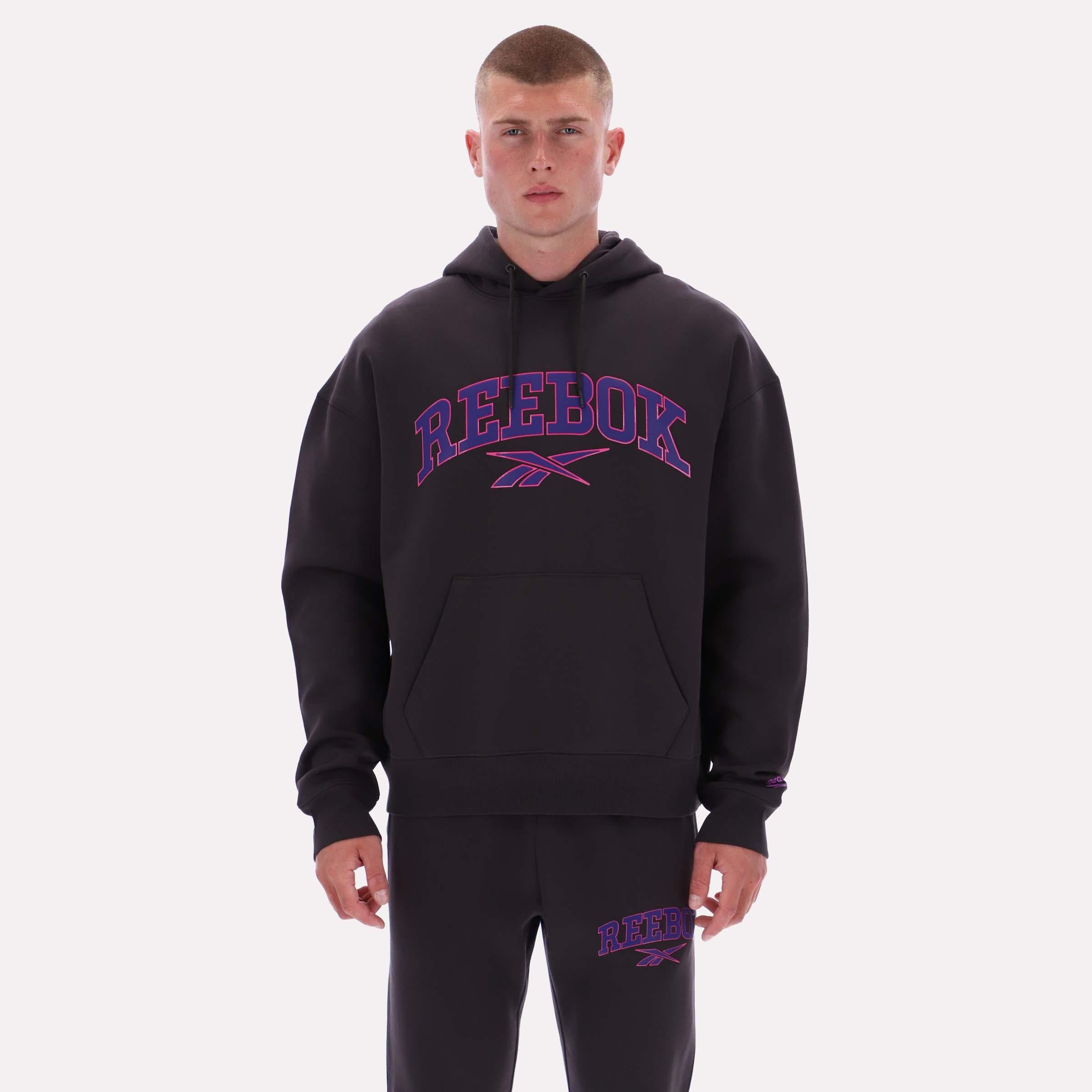 Reebok Apparel  Men's Ellis Varsity Hoody Black Reg