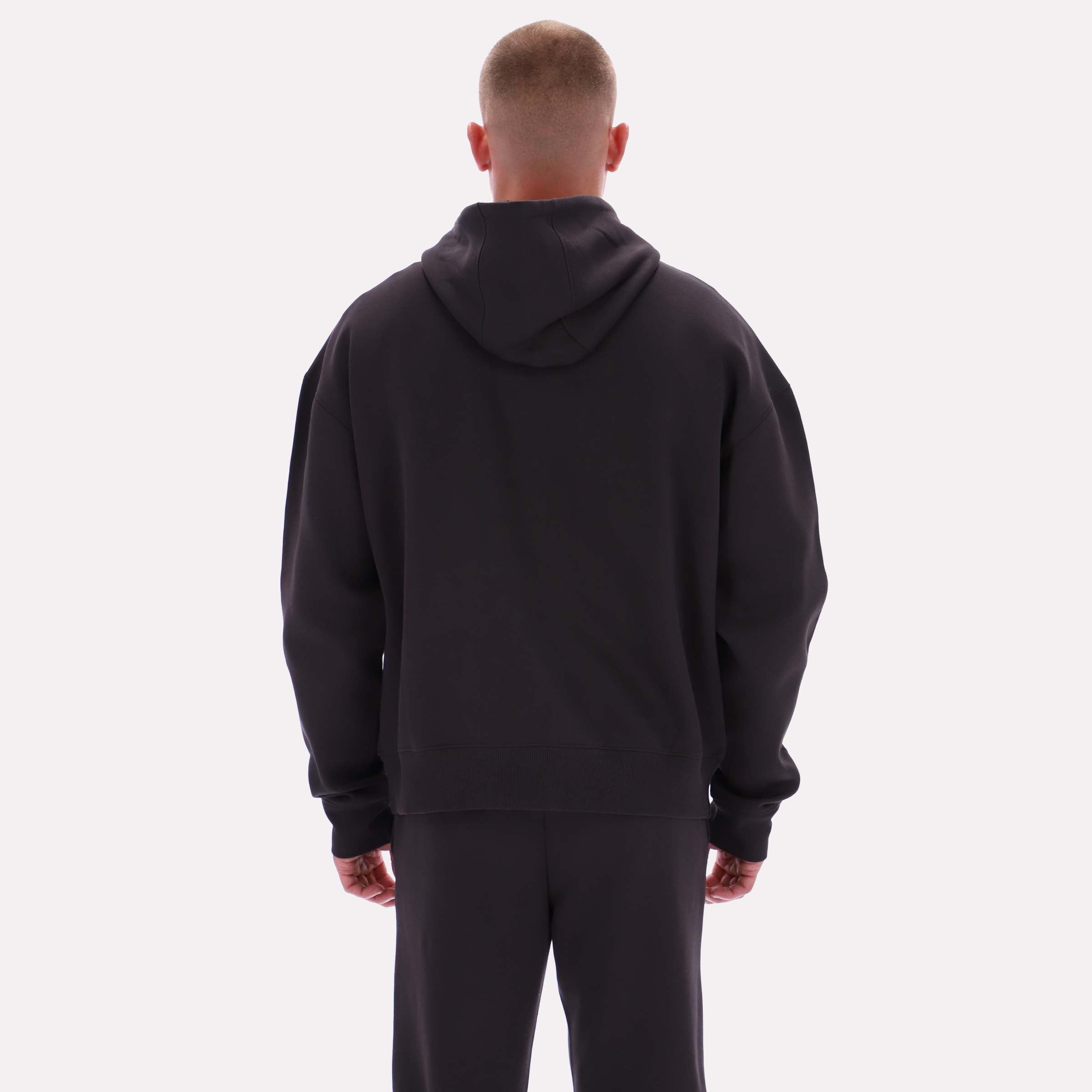 Reebok Men's Ellis Varsity Hoody  Reg In Washed Black