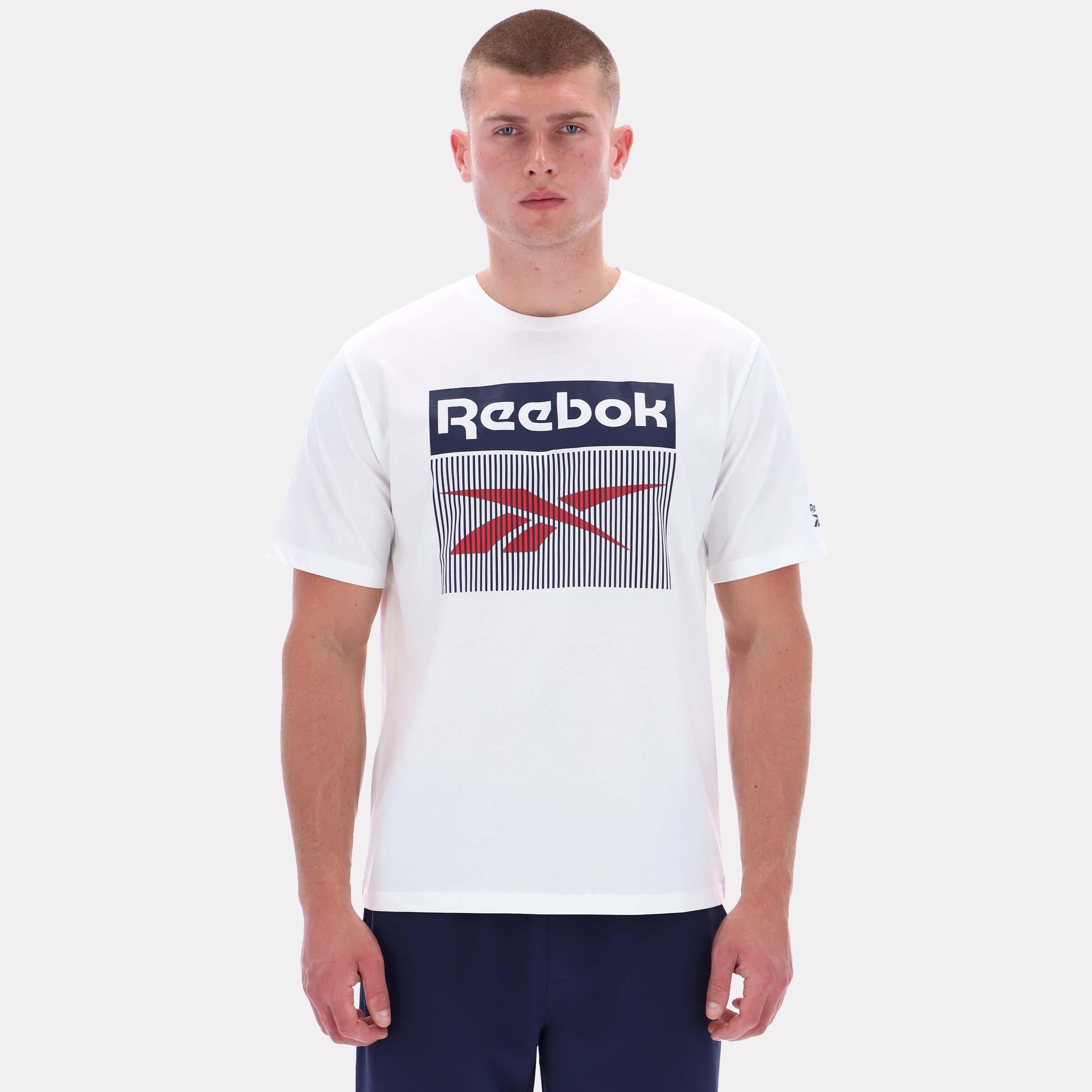 Reebok Apparel  Men's Rayland Ss Tee Reebok Classics App Men White Reg
