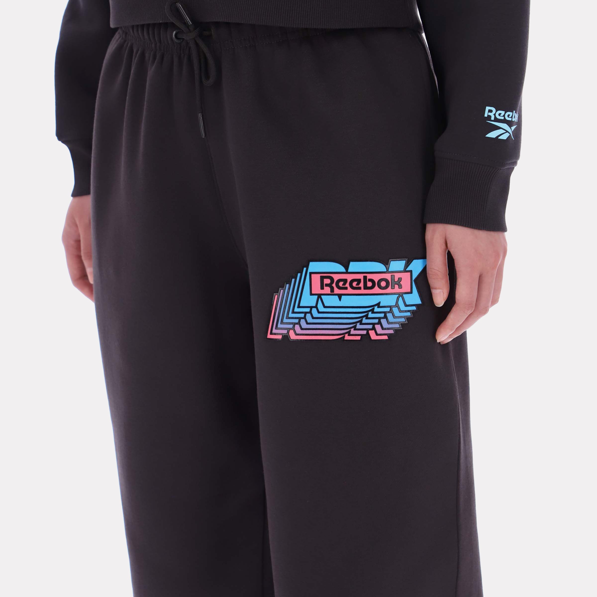 Reebok Women's Rose 80 Jogger  In Washed Black REG