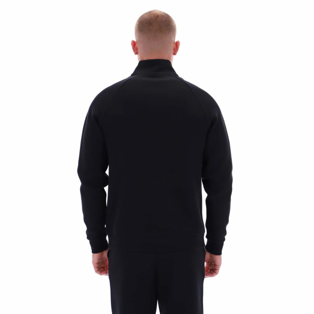 Reebok Men's Core 3/4 Zip Sweatshirt  In Black REG