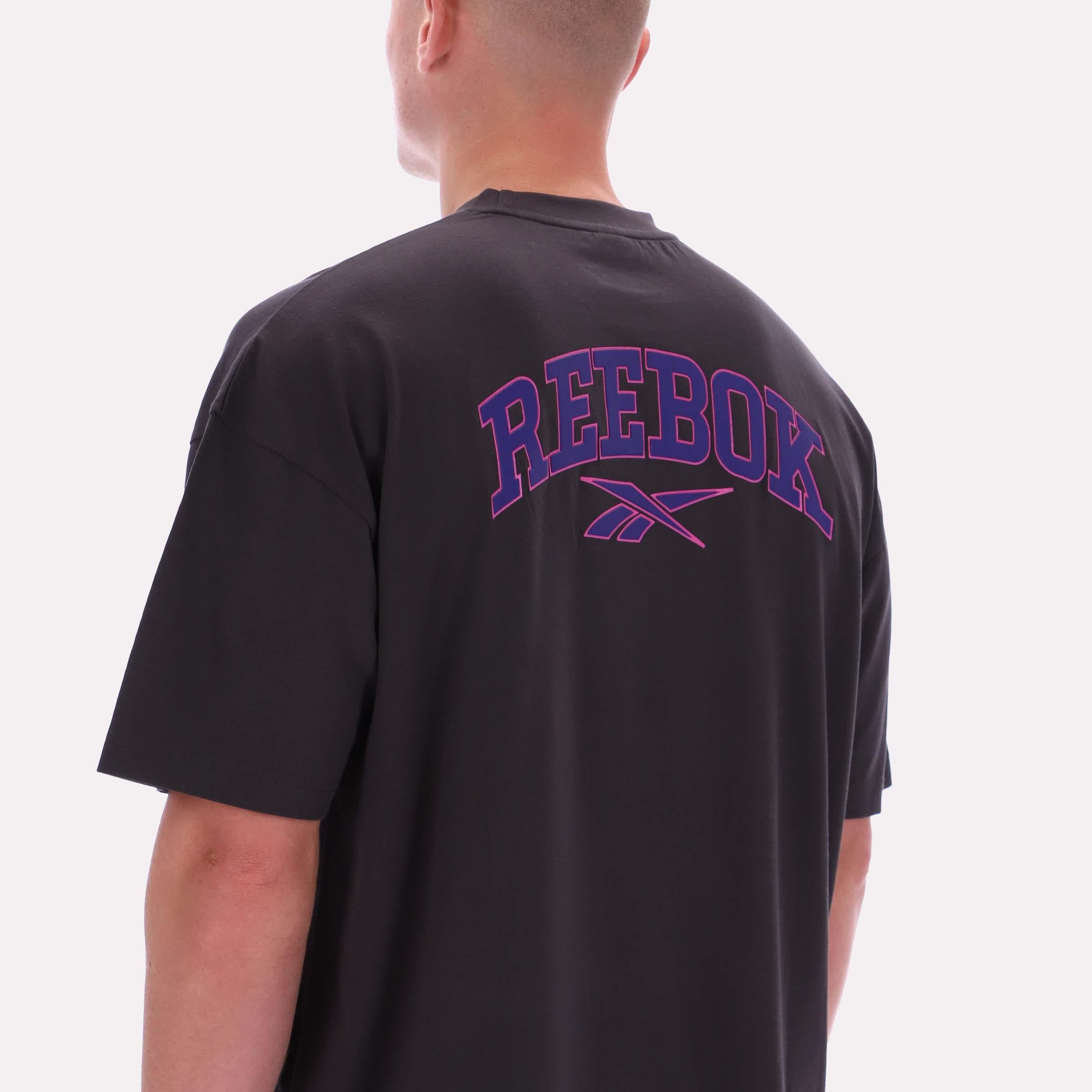 Reebok Apparel  Men's Danny Varsity Ss Tee Black Reg