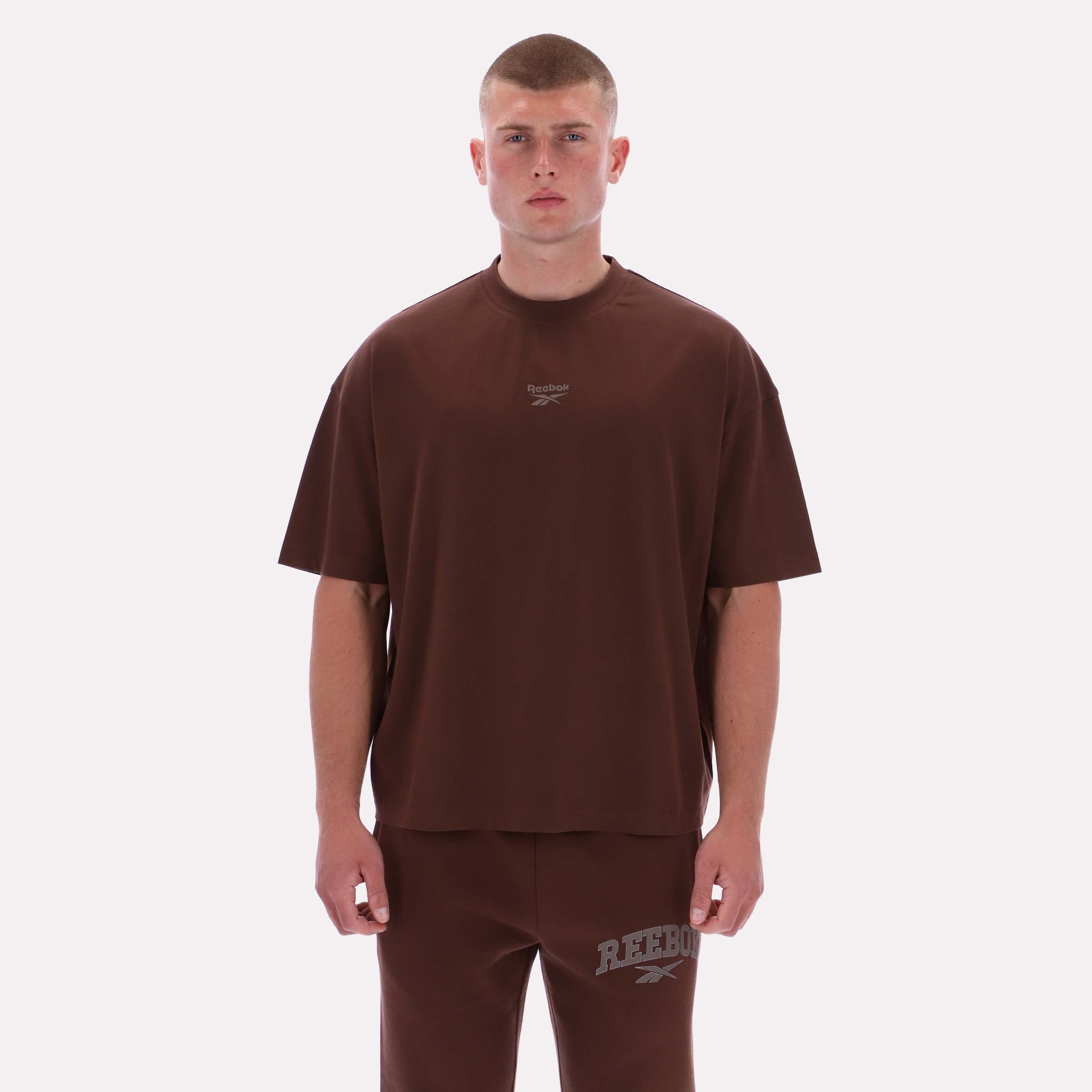 Reebok Men's Danny Varsity Ss Tee  Reg In Campus