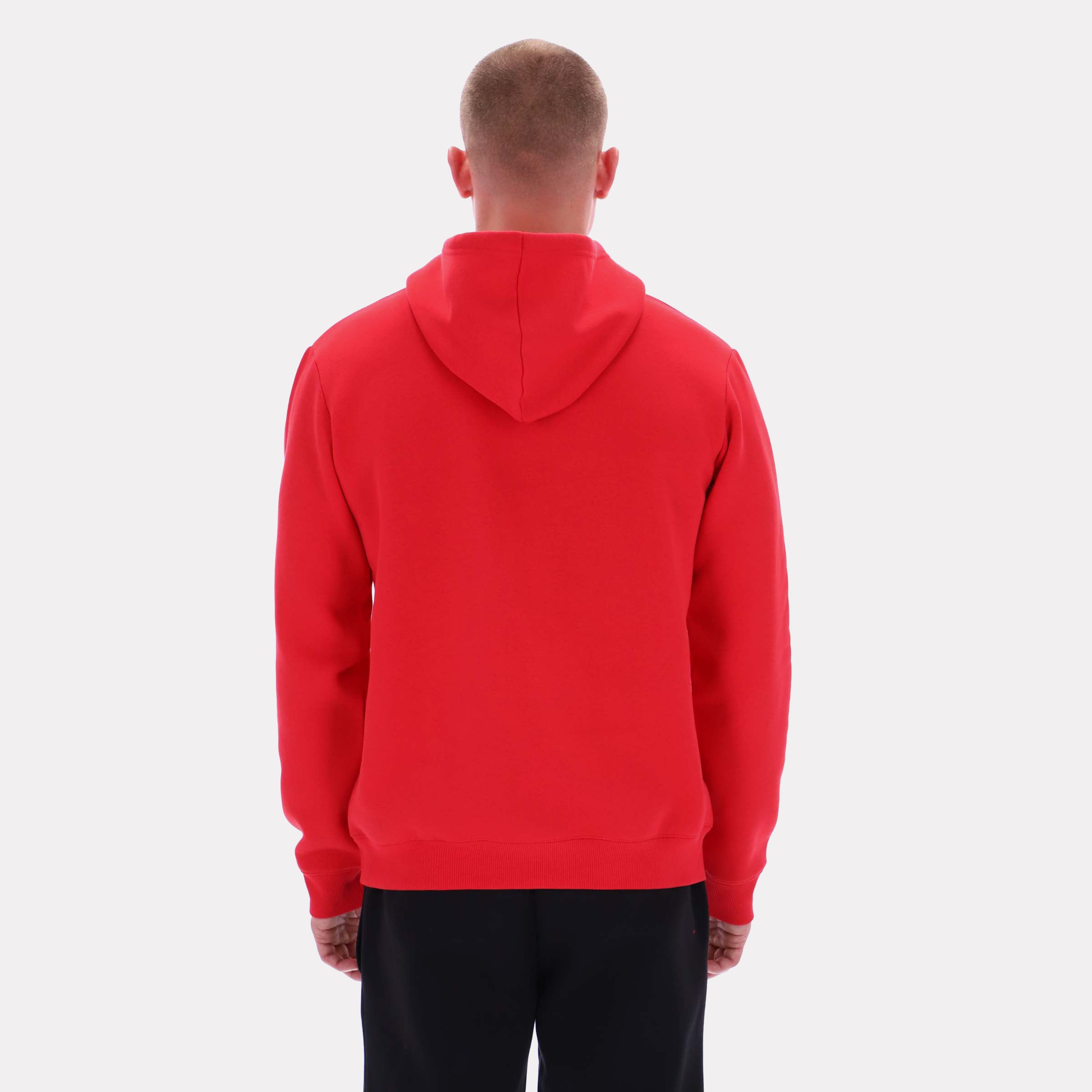 Reebok Men's Noah Small Logo Hoody  Reg In Red