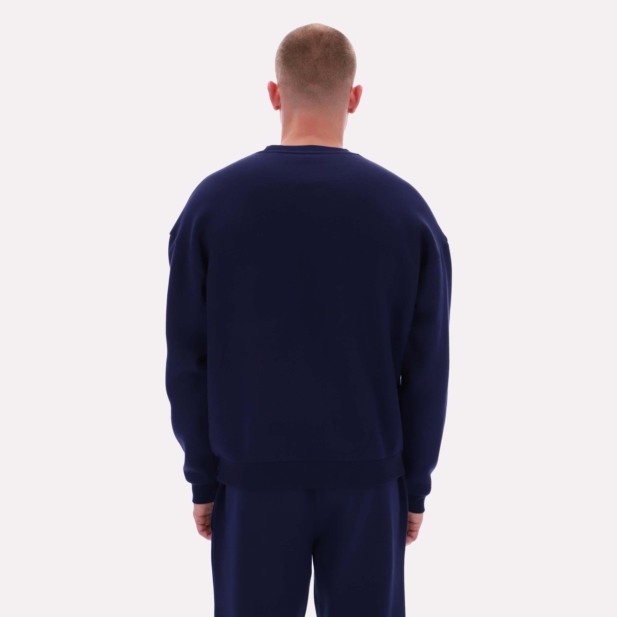 Reebok Apparel  Men's Leon Vintage Sweatshirt Reebok Classics App Men Blue Reg