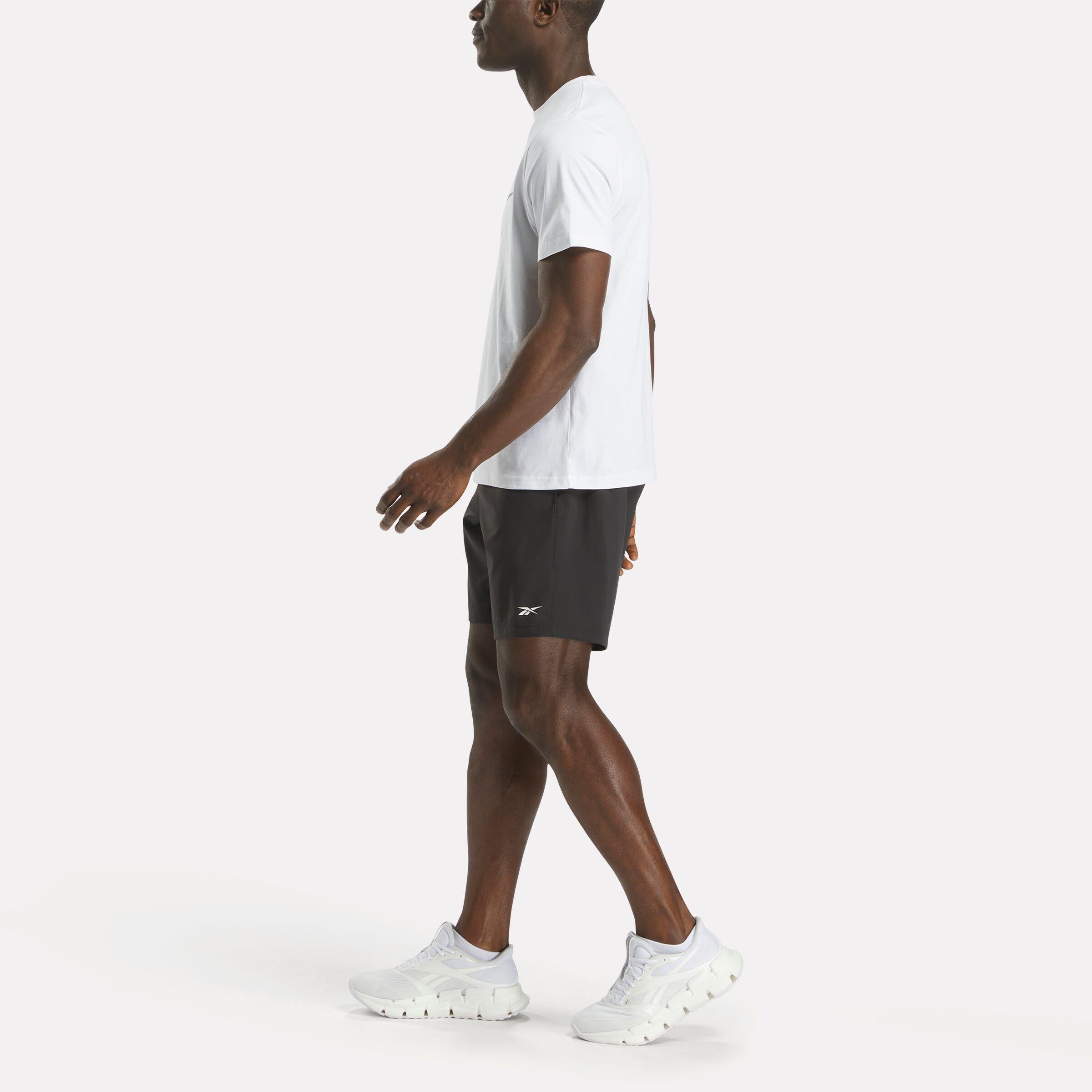 Reebok Apparel  Men's Chad Big Logo Crew Neck Ss Tee White Reg