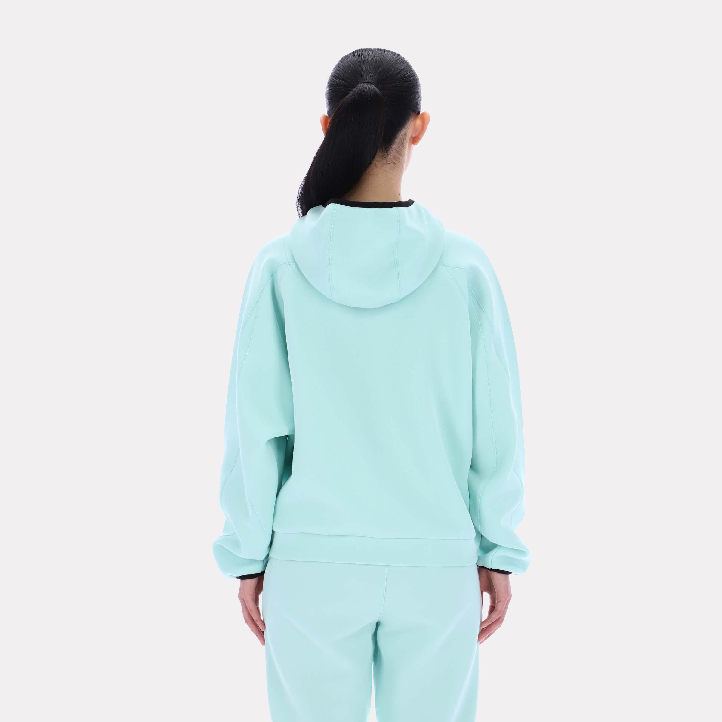 Reebok Apparel  Women's Hooded Vector Top Turquoise Reg