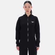 Reebok Apparel  Women's Zip Through Hoody Reebok Classics App Women Black Reg
