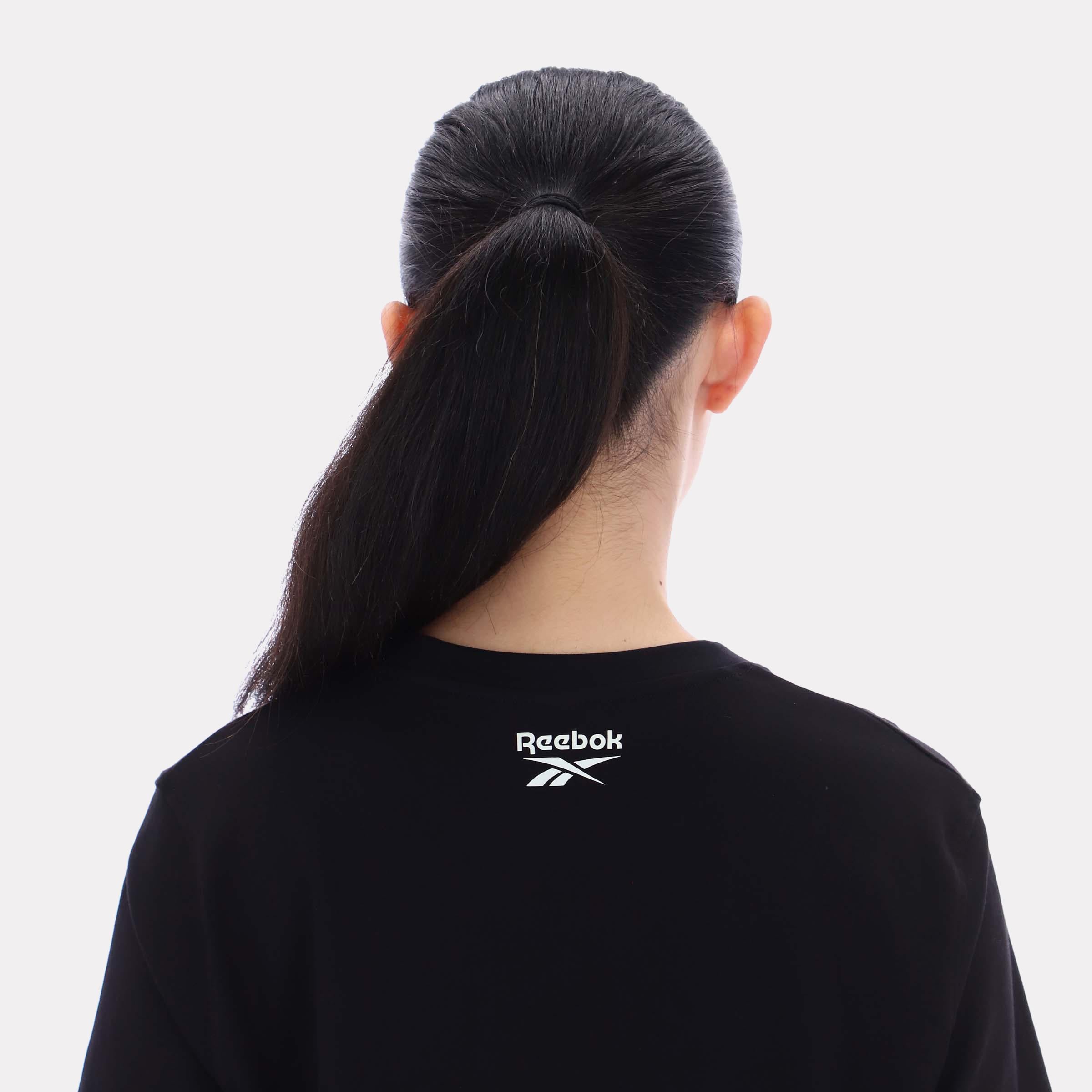 Reebok Apparel  Women's Brielle Crew Neck Oversized Ss Tee Reebok Classics App Women Black Reg