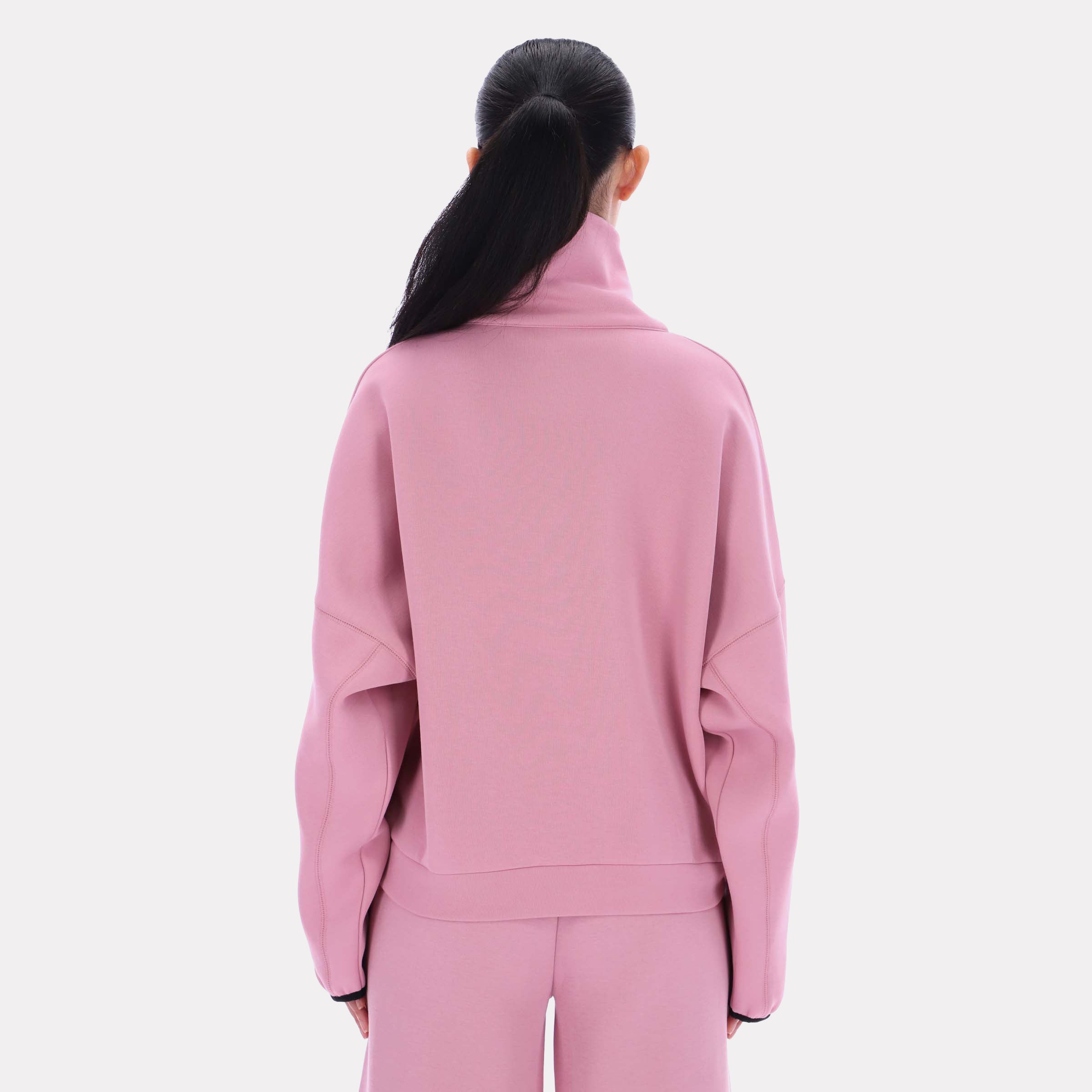 Reebok Women's Vector Retro 70S Sweatshirt  Reg In Dusty Rose